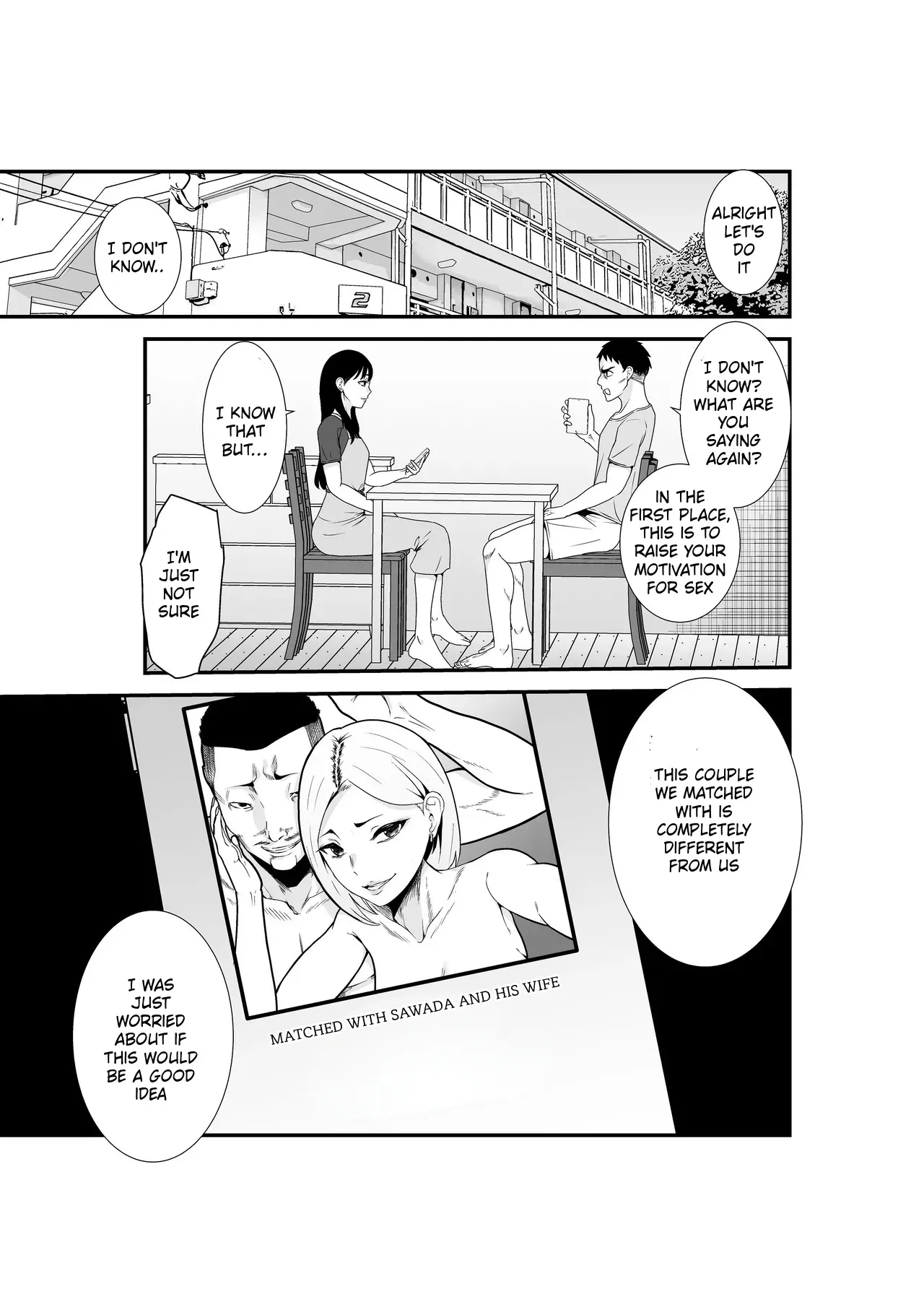 Fuufu Koukan Matching Appli ~DQN na Hitozuma ni Nakadashi Houshi~ 4