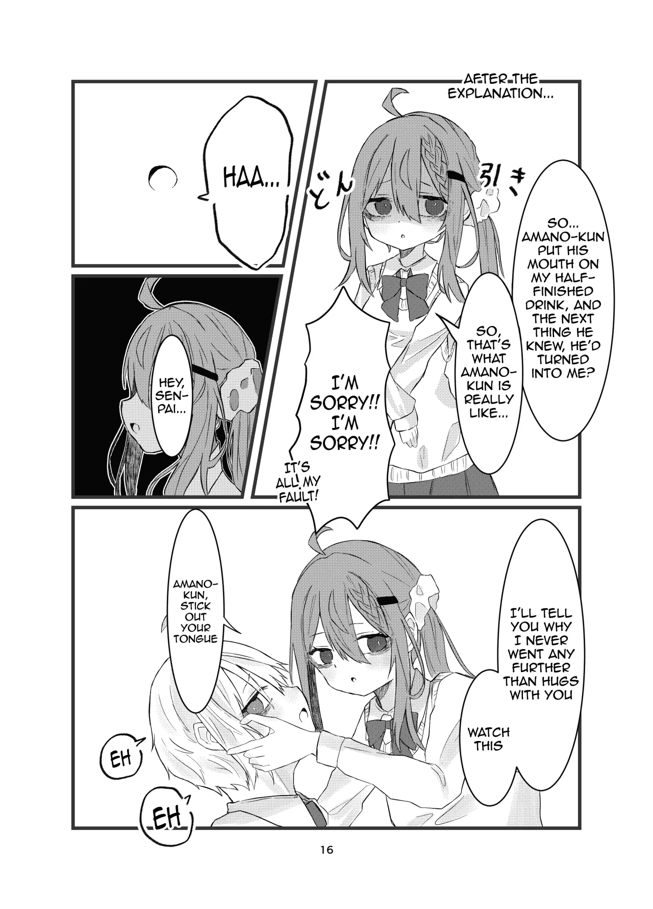 Gakkou de Suki na Hito ni Natte Tsunda Hanashi 16