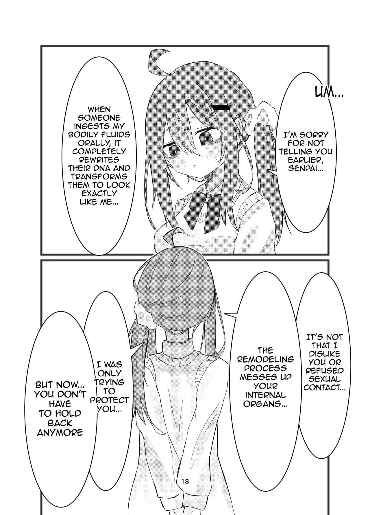 Gakkou de Suki na Hito ni Natte Tsunda Hanashi 18