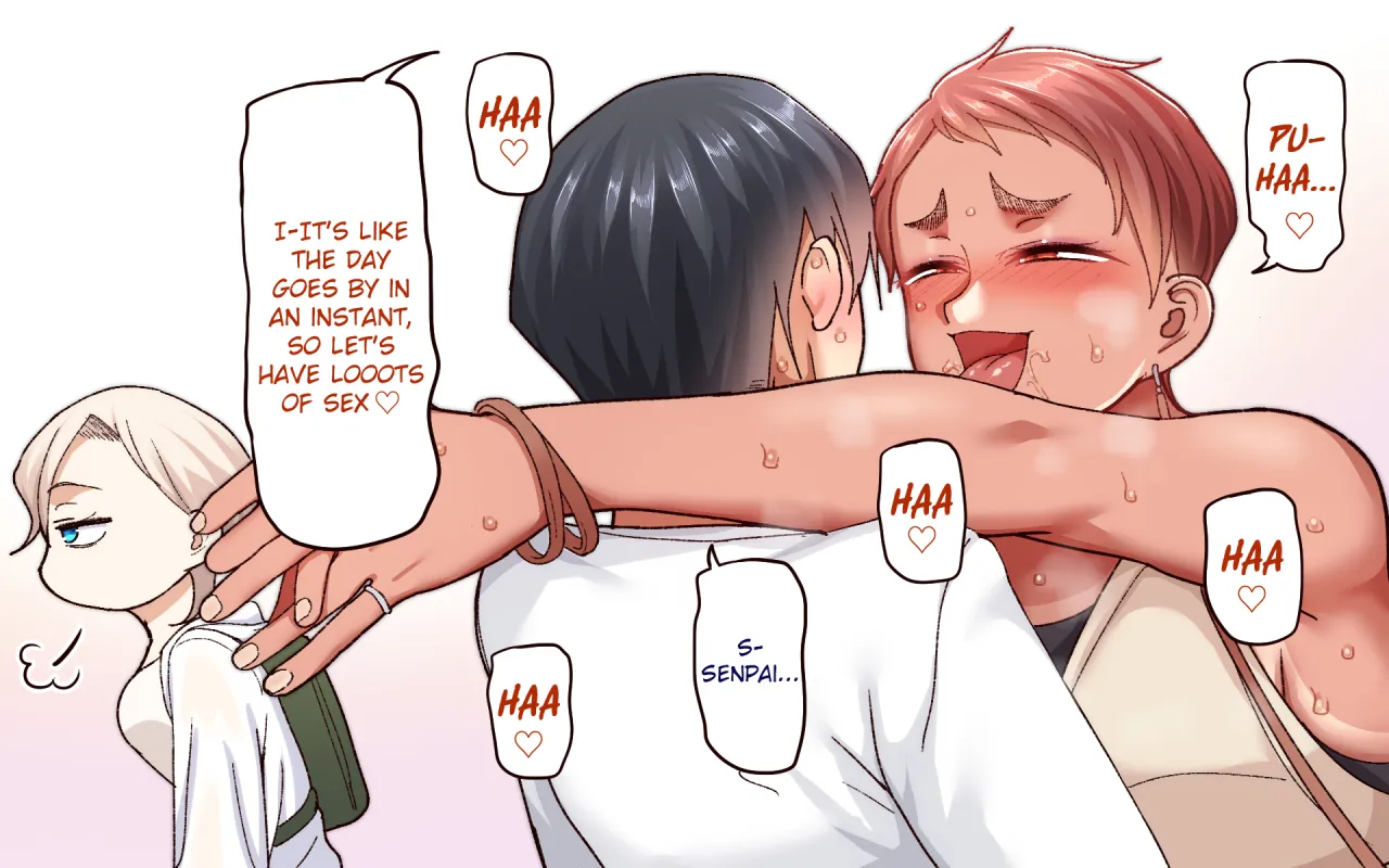 Gakuen Suppo Nikki 8 ～Senpai Futari & Onna Kyoushi (45) to Sekkusu-zanmai Hen~ 19