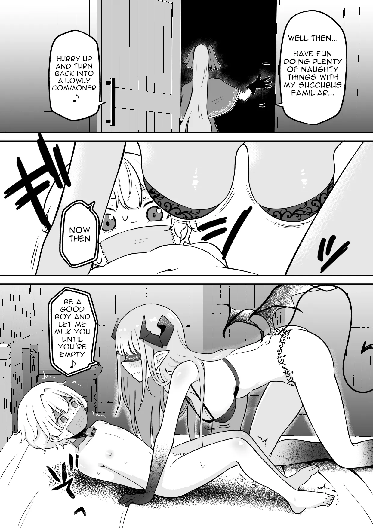 Gakunen Ichii no Boku ga Succubus ni Subete Shiboritorareru Ohanashi 7
