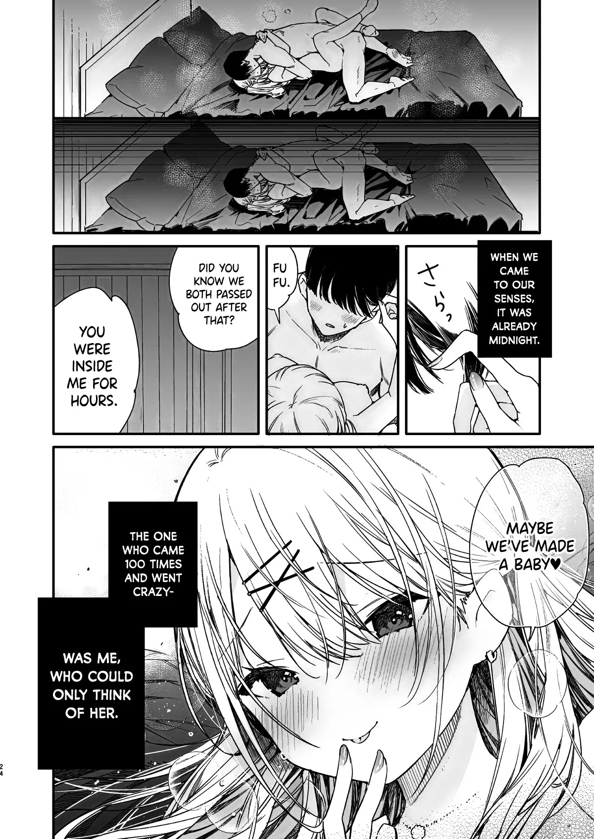 Gal Kanojo to Kageki AV no Mane shitara Taihen na Koto ni natta Ecchi 23