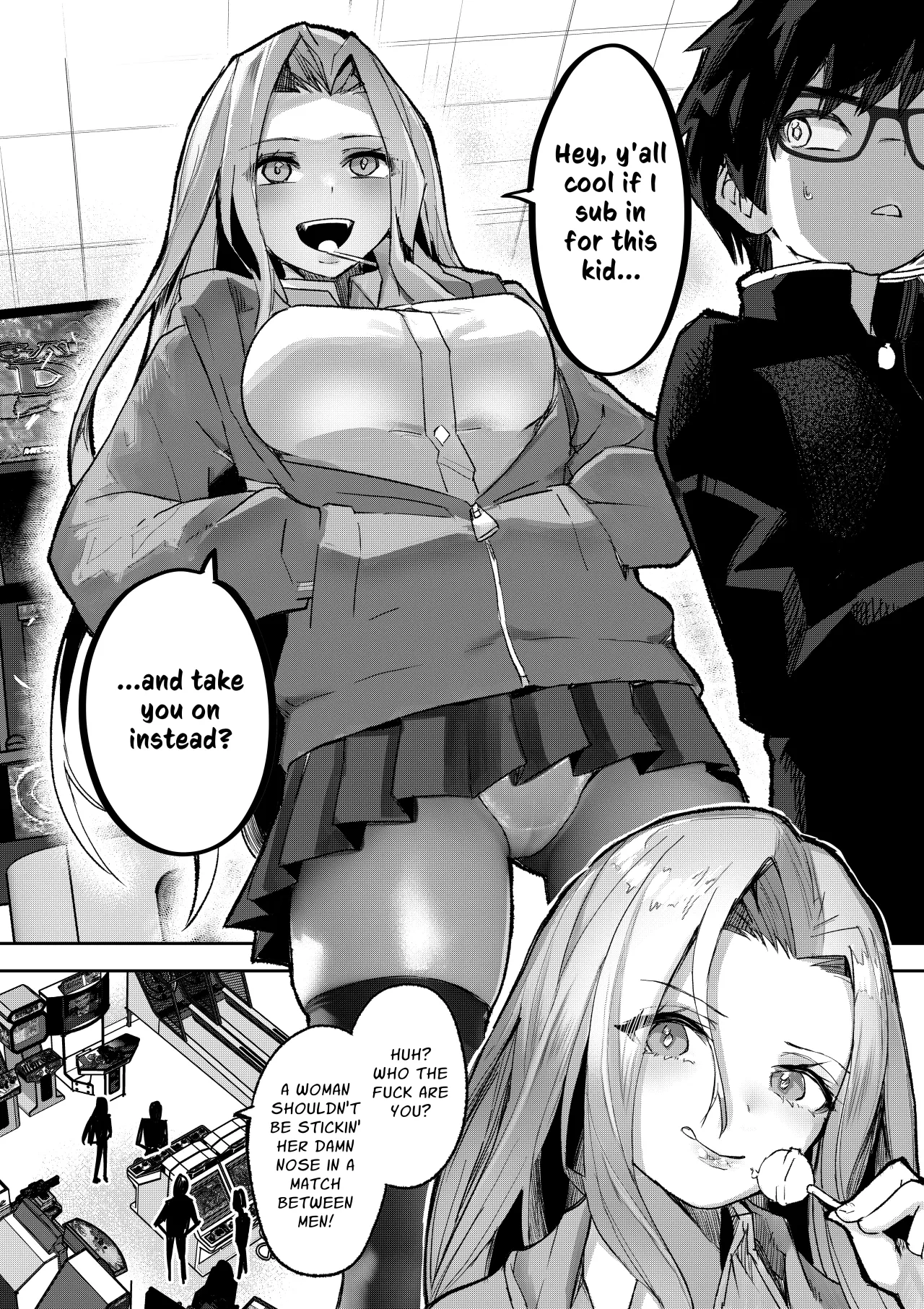 Gal Pro Gamer-sama no Nama Oppai wo Fan no Mae de Sarashite Yaru yo 5