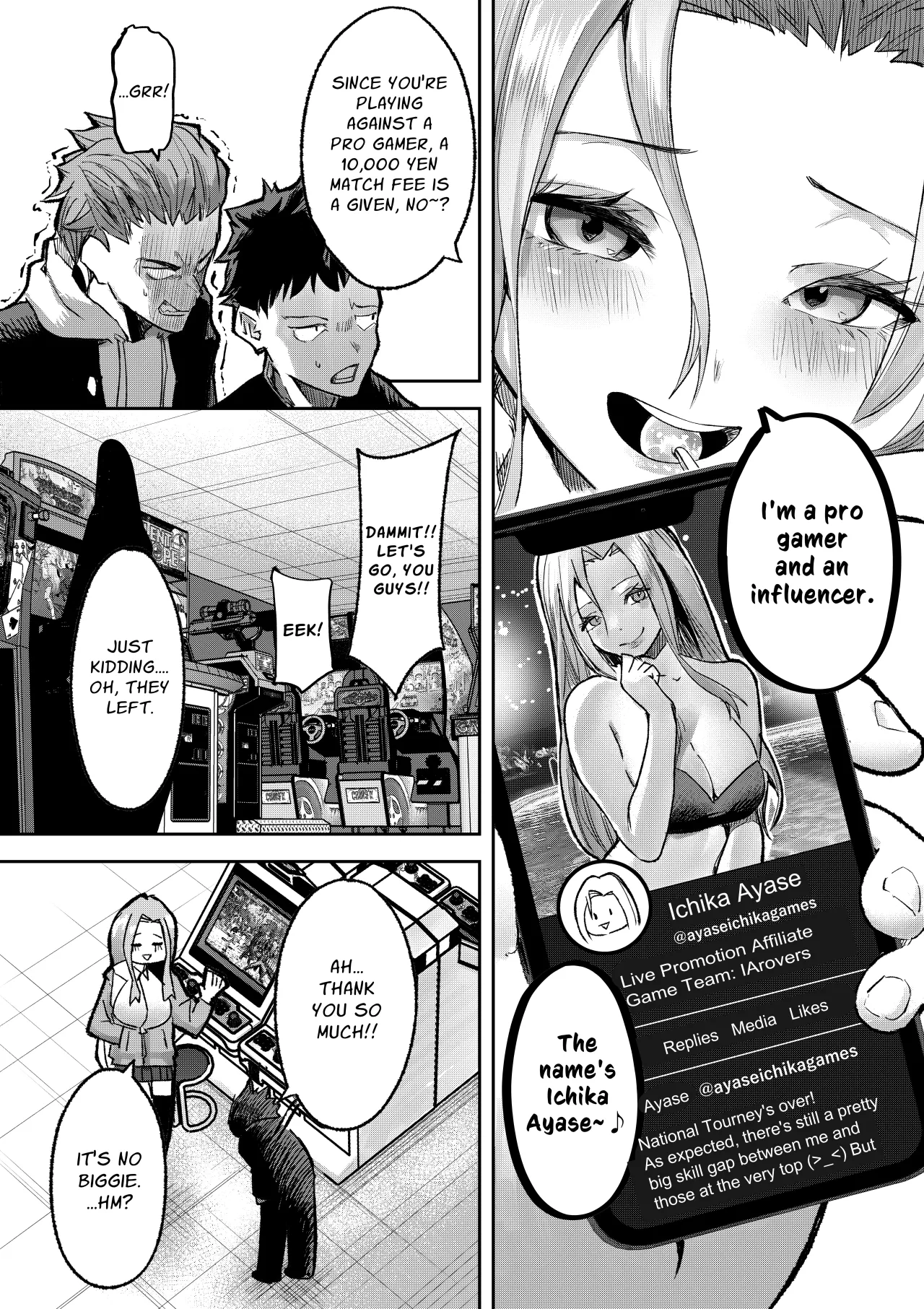 Gal Pro Gamer-sama no Nama Oppai wo Fan no Mae de Sarashite Yaru yo 9