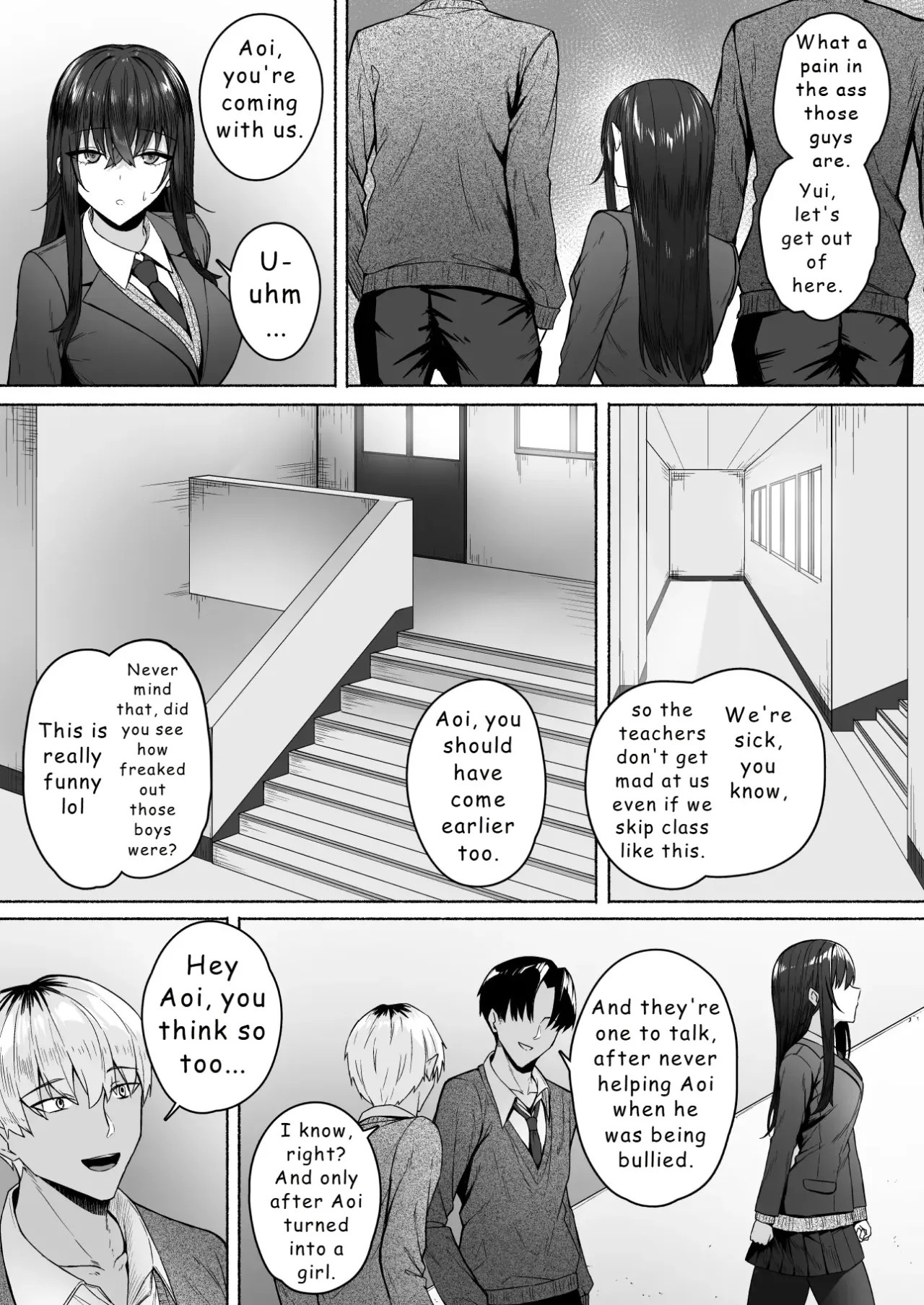 Gal to Boku ga Seibetsu Gyakuten Mesu ni Mezameru Boku 17