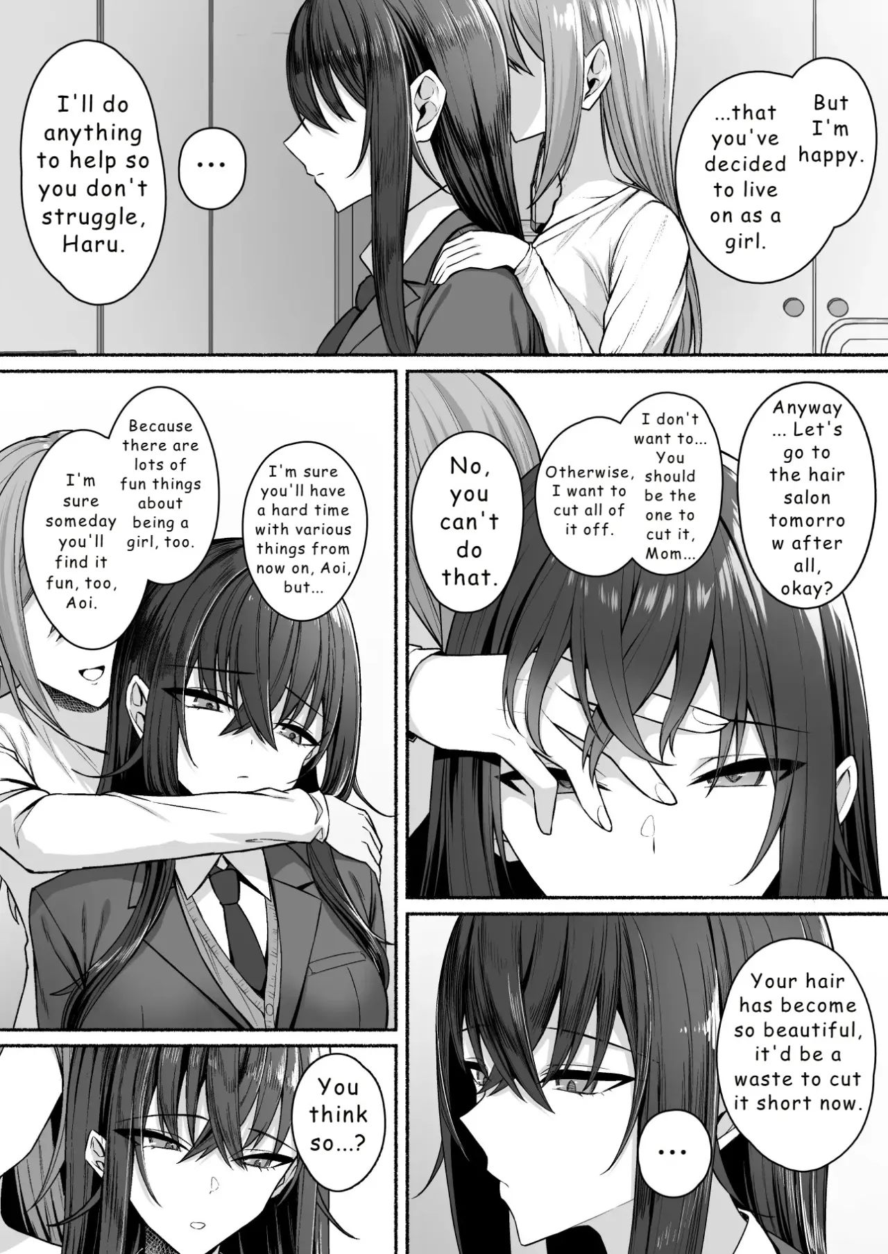 Gal to Boku ga Seibetsu Gyakuten Mesu ni Mezameru Boku 9