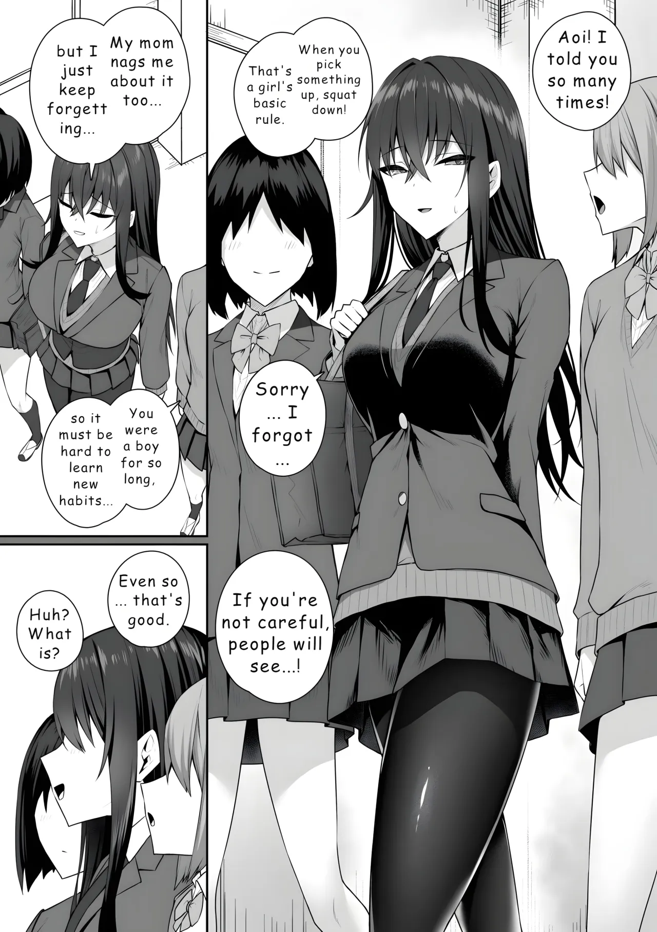 Gal to Boku ga Seibetsu Gyakuten Mesu no Boku to Shinjin Danshi 6