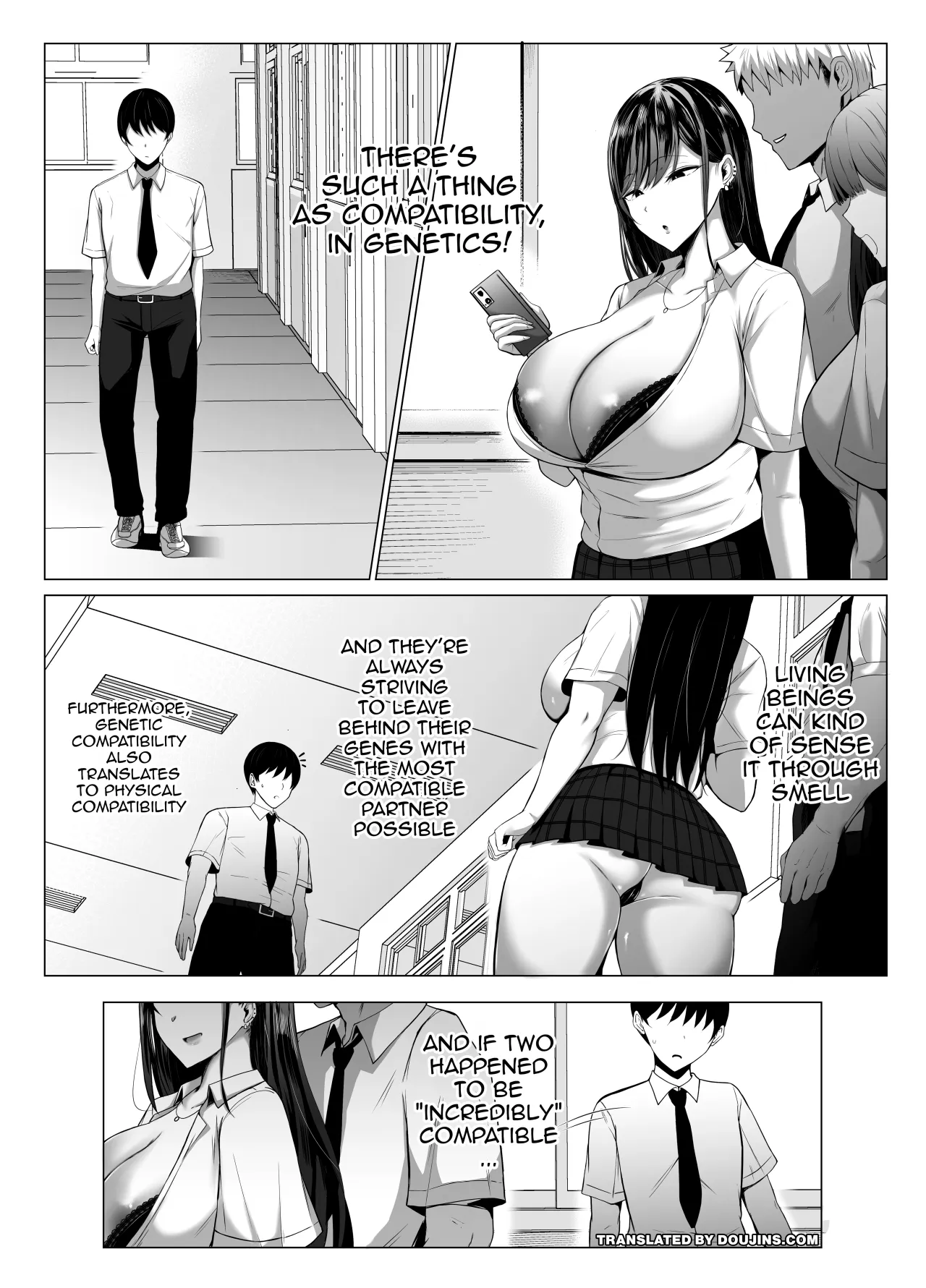 Gal to Otaku no Idenshi Aishou Batsugun H 2