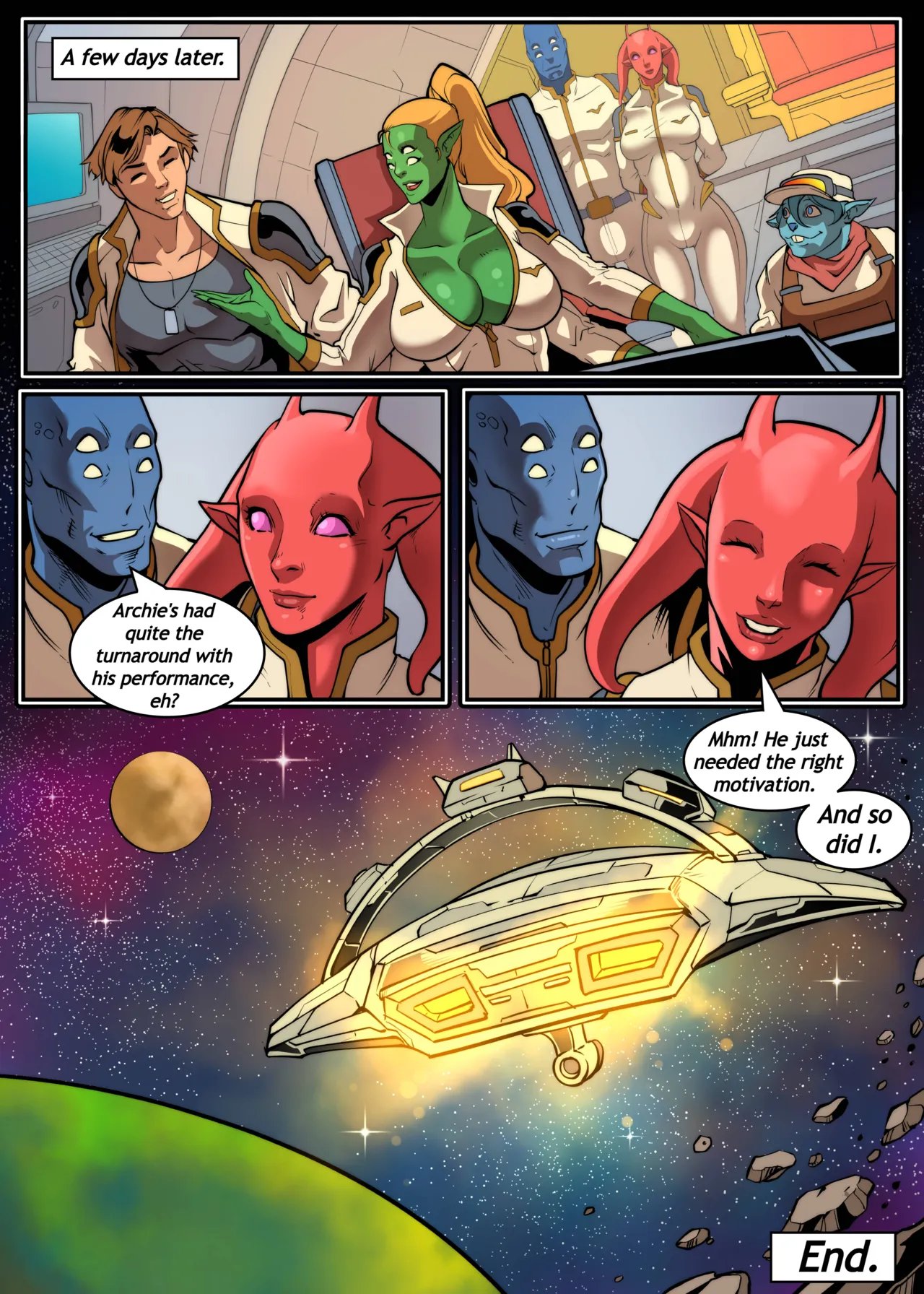 Galaxy of Scum: A Well-Oiled Ship 14