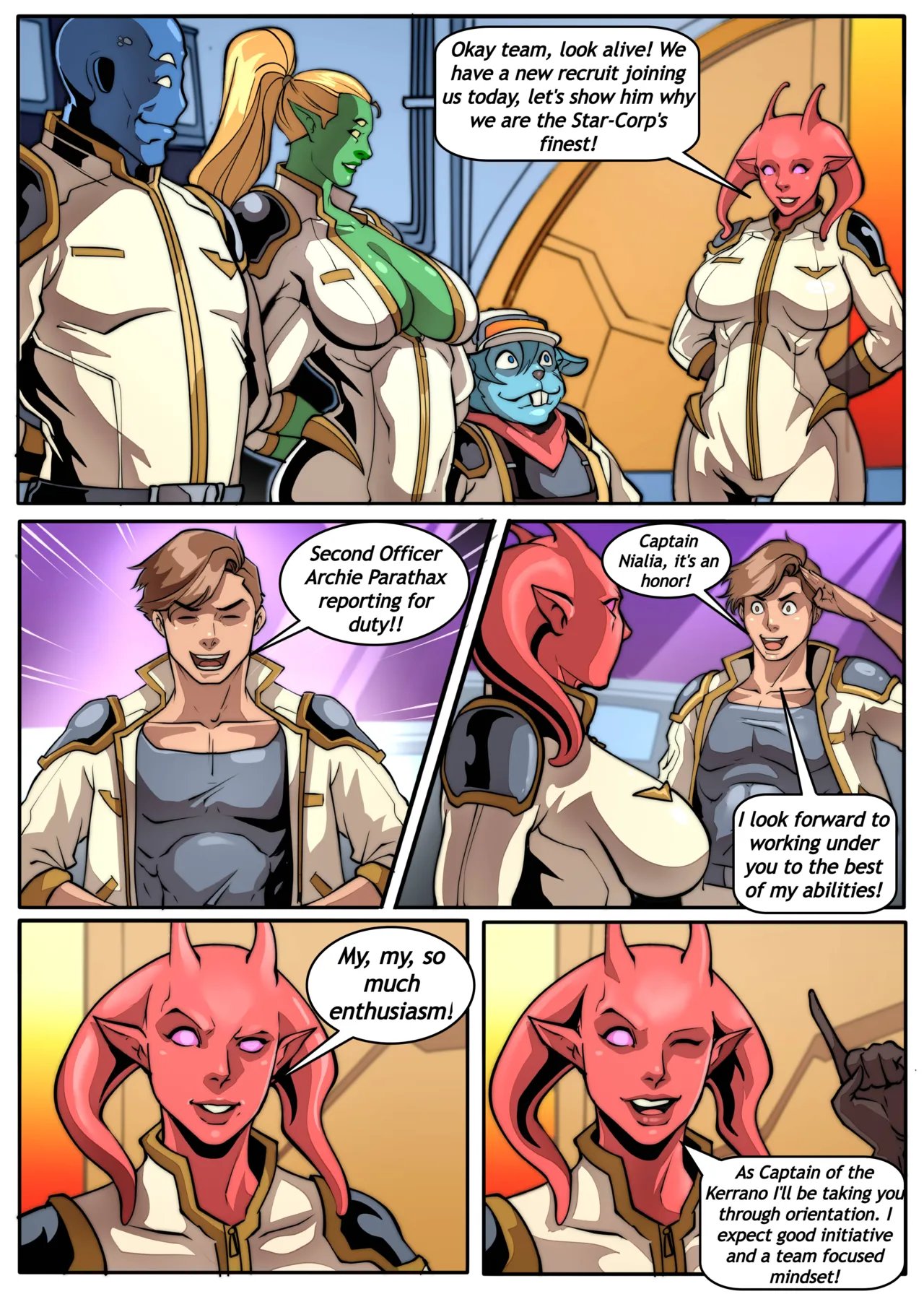 Galaxy of Scum: A Well-Oiled Ship 4