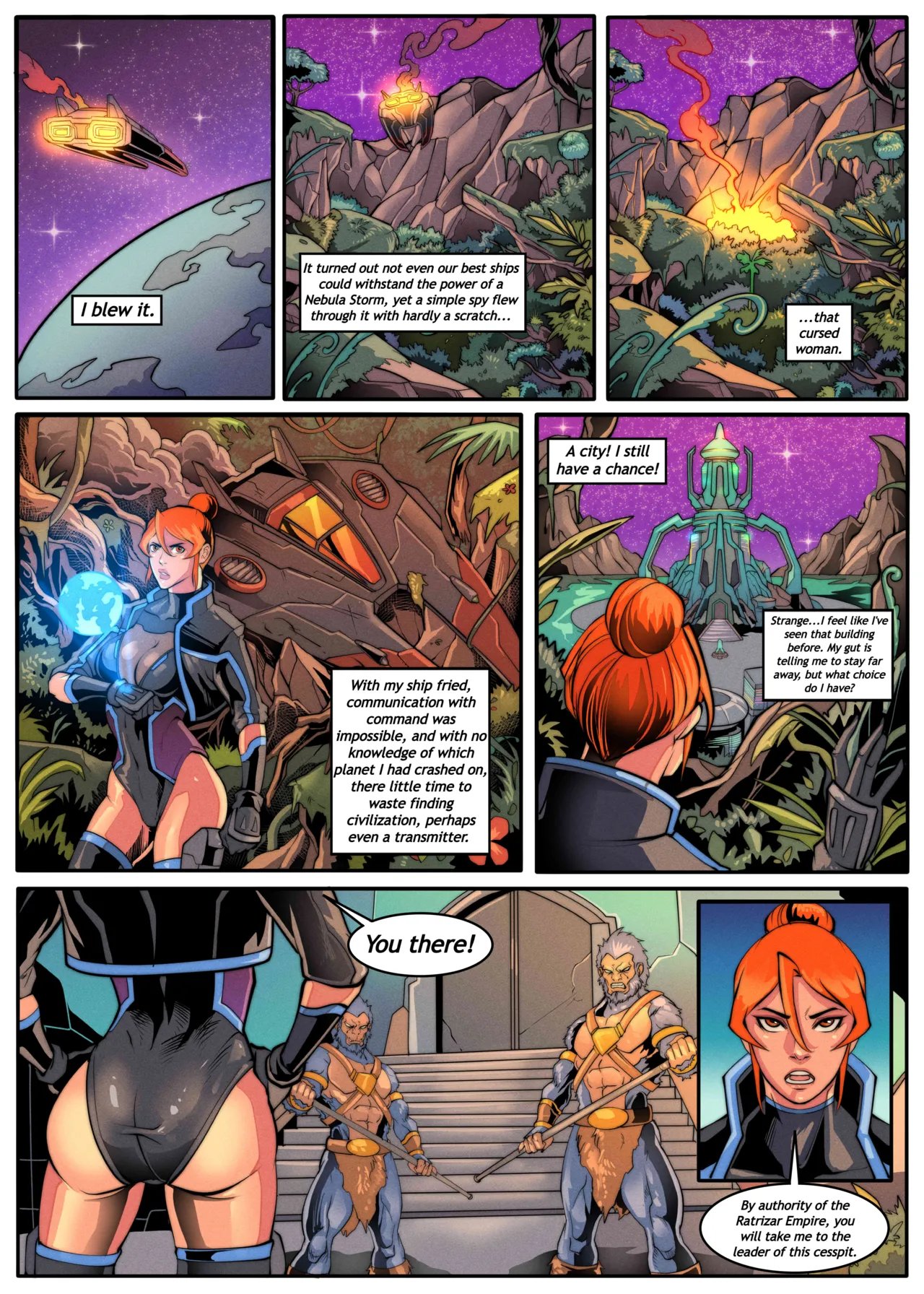 Galaxy of Scum Issue #6: The Officer 8