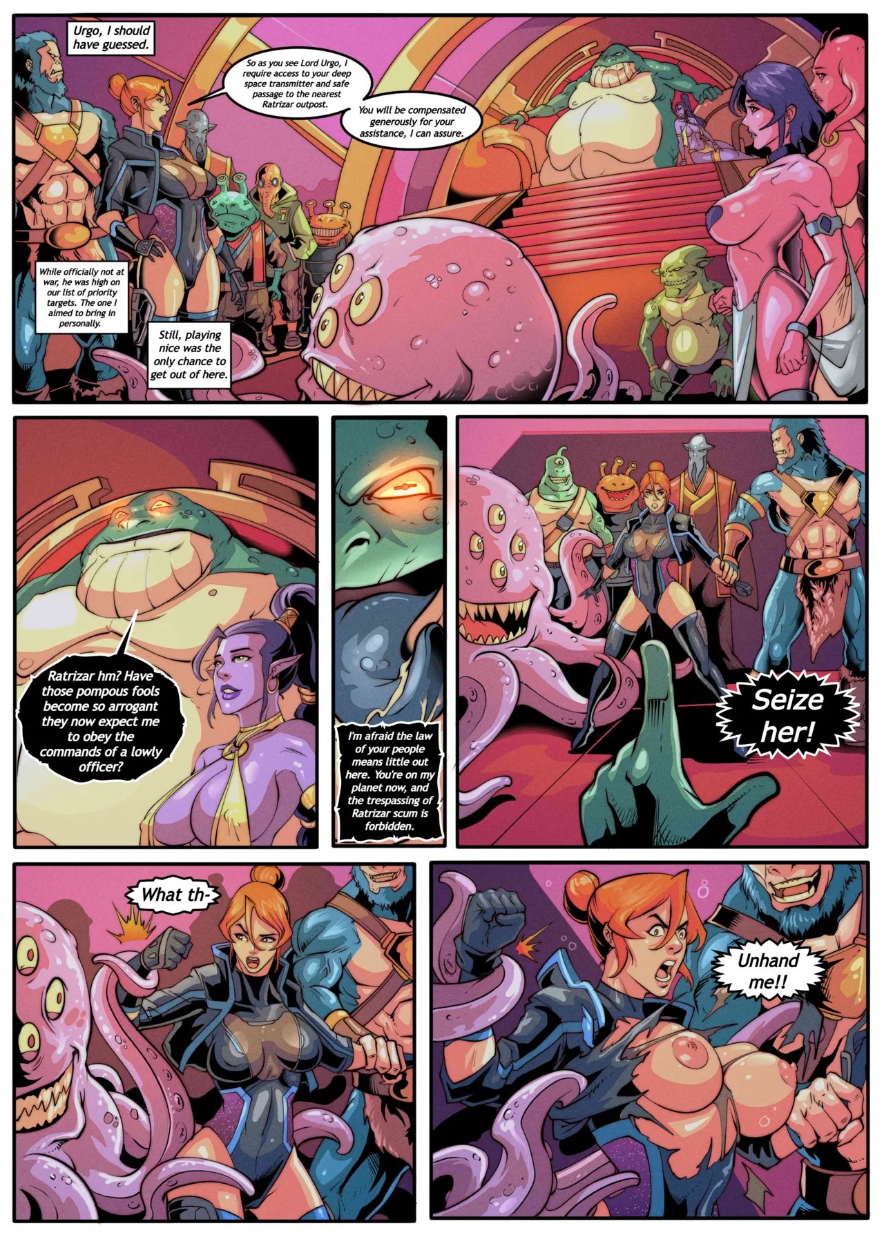 Galaxy of Scum Issue #6: The Officer 9