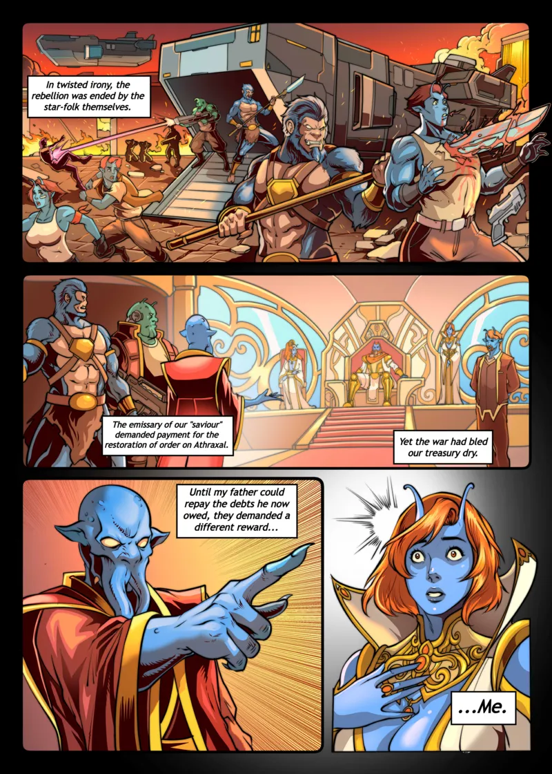 Galaxy Of Scum Issue 8 – The Princess 8
