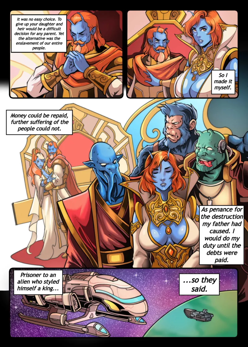 Galaxy Of Scum Issue 8 – The Princess 9