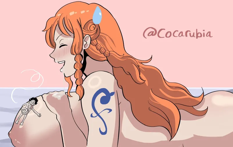 Gear 5 Luffy x Giantess Nami 4