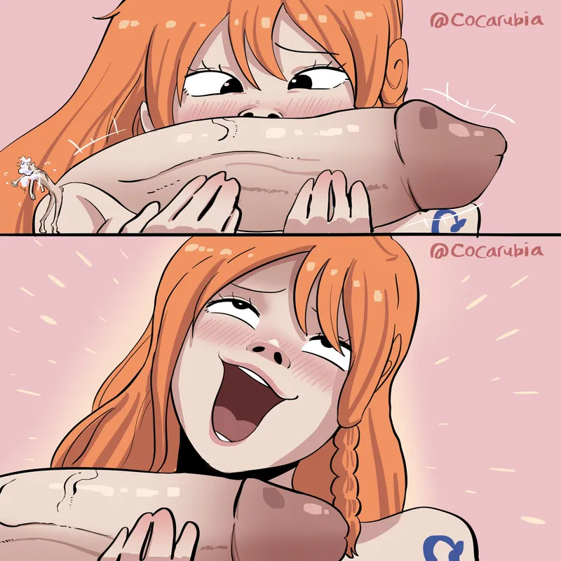 Gear 5 Luffy x Giantess Nami 9