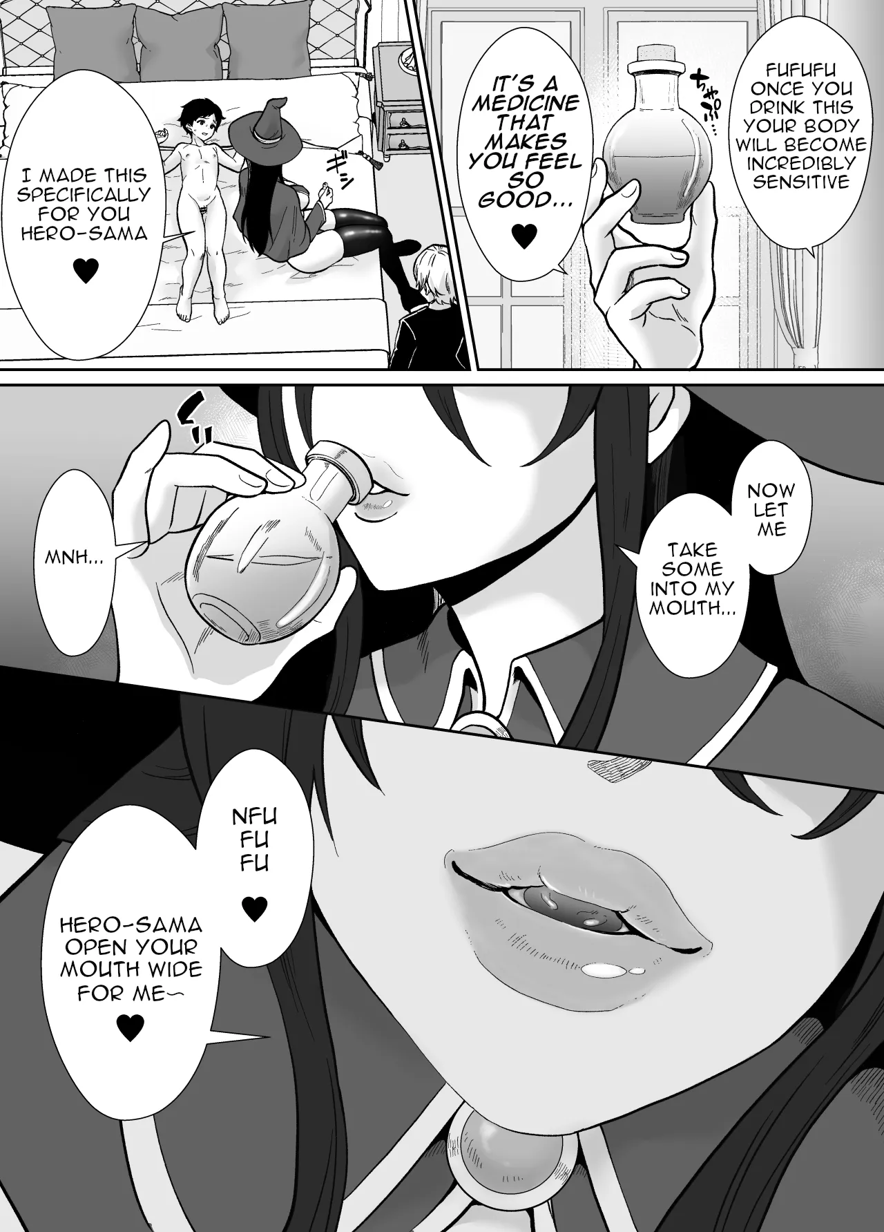 Gekijuu Shuchaku Mahou Tsukai to Futanari Shitsuji ni Yoru Yuusha-sama Shosei Hakamase Namakoubi (Karano) Mesu-ka Choukyou Gyaku Rape 11