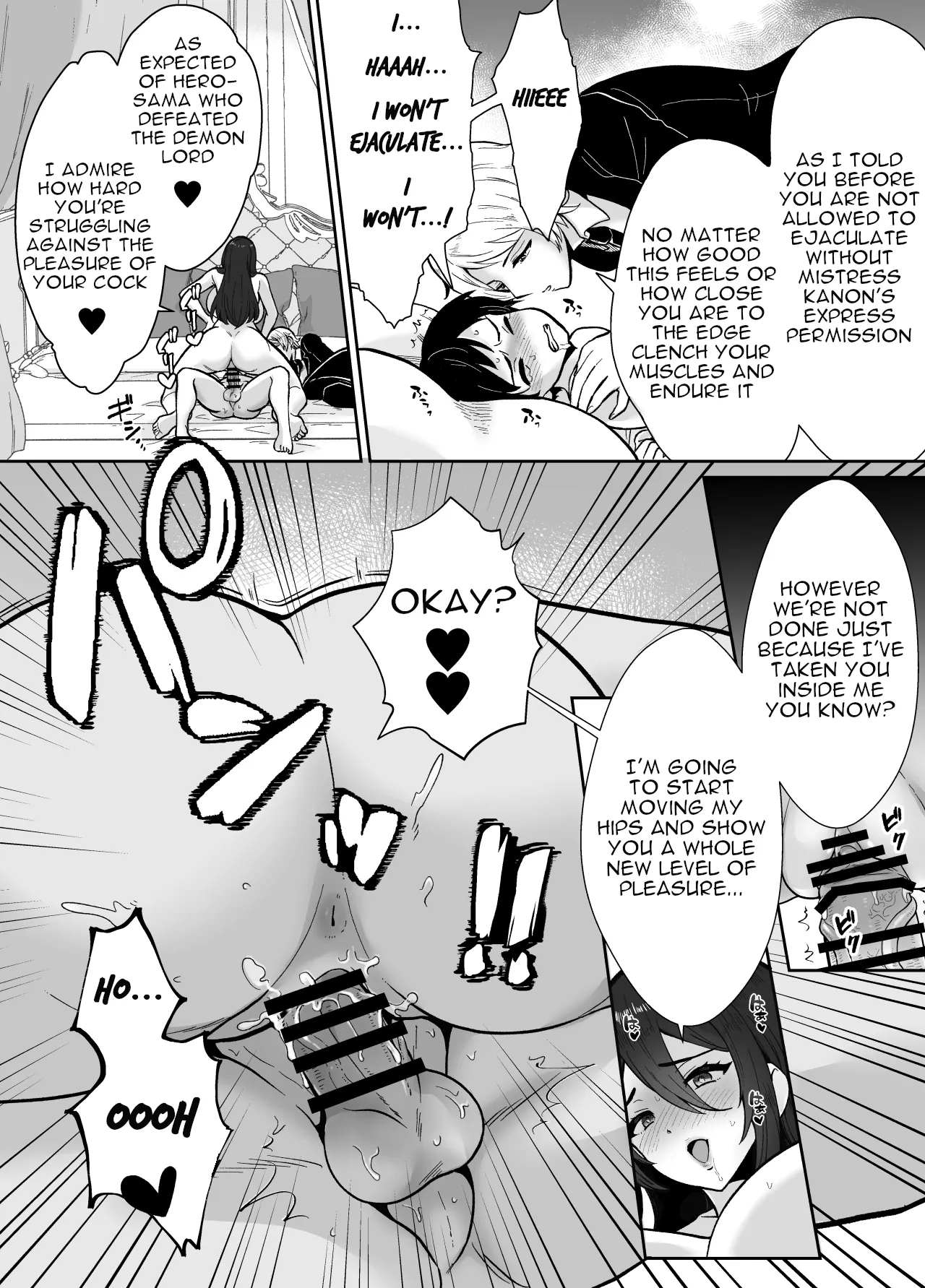 Gekijuu Shuchaku Mahou Tsukai to Futanari Shitsuji ni Yoru Yuusha-sama Shosei Hakamase Namakoubi (Karano) Mesu-ka Choukyou Gyaku Rape 17