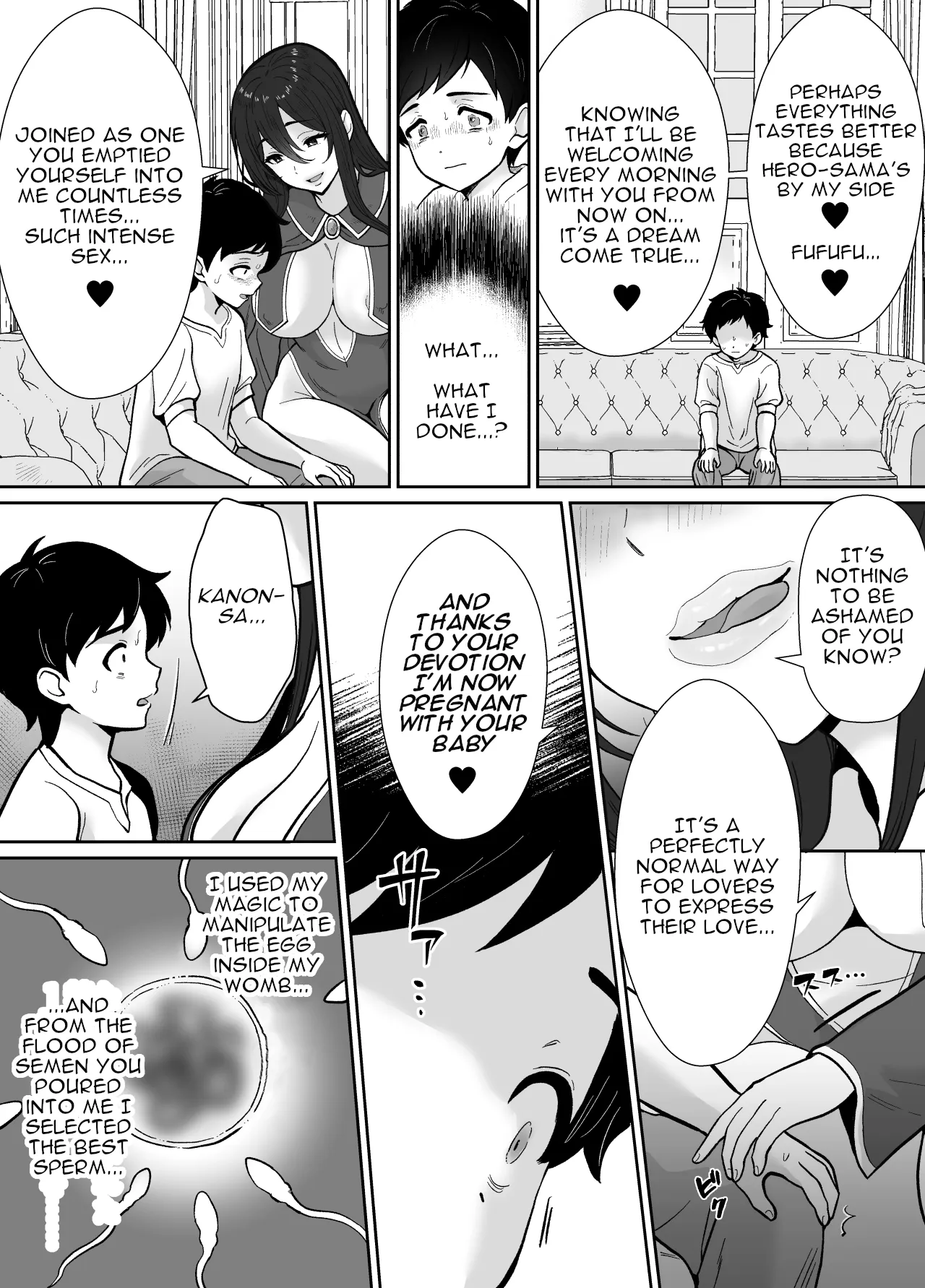 Gekijuu Shuchaku Mahou Tsukai to Futanari Shitsuji ni Yoru Yuusha-sama Shosei Hakamase Namakoubi (Karano) Mesu-ka Choukyou Gyaku Rape 23