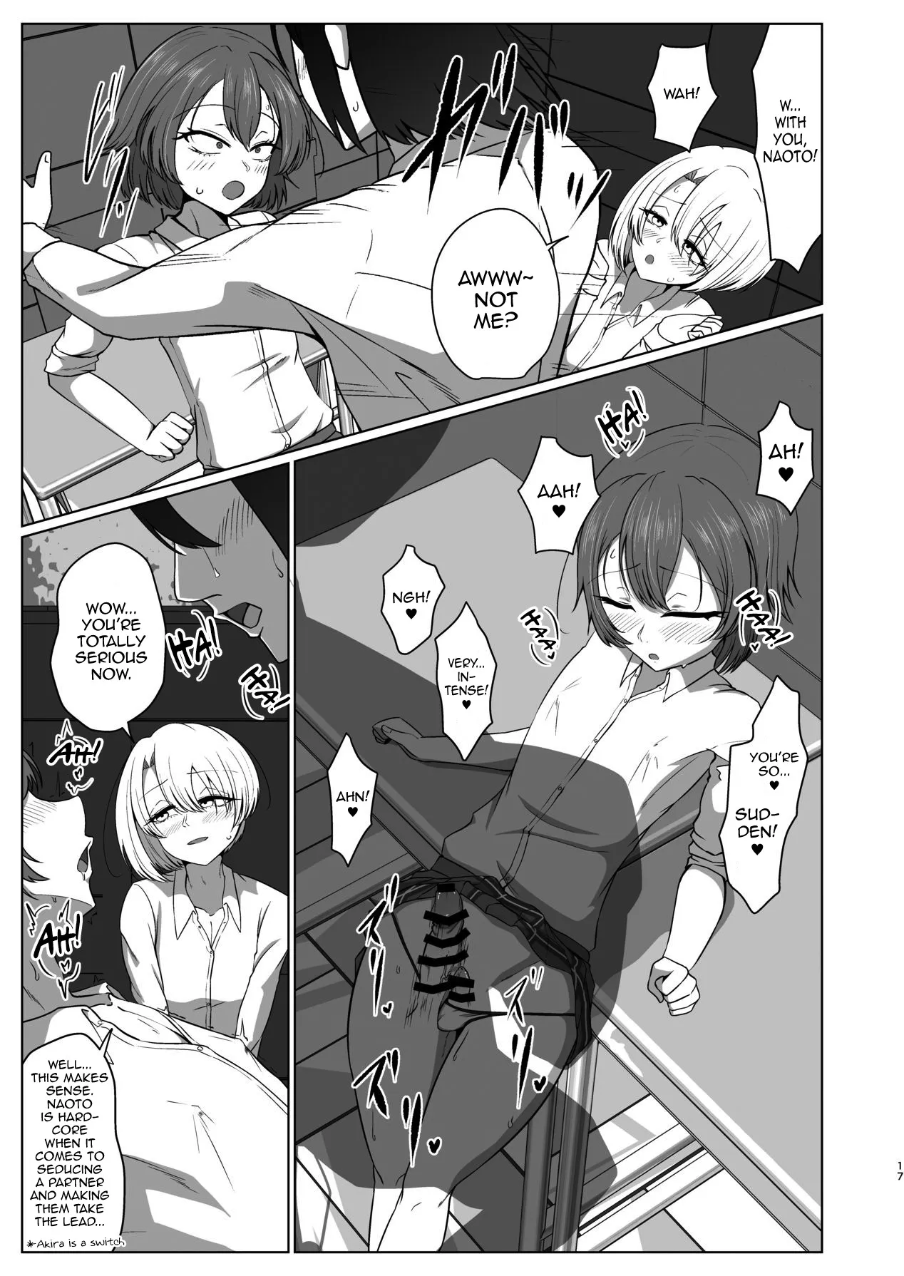 Geneki Josou Danshi OnaSuppo Kissa 17