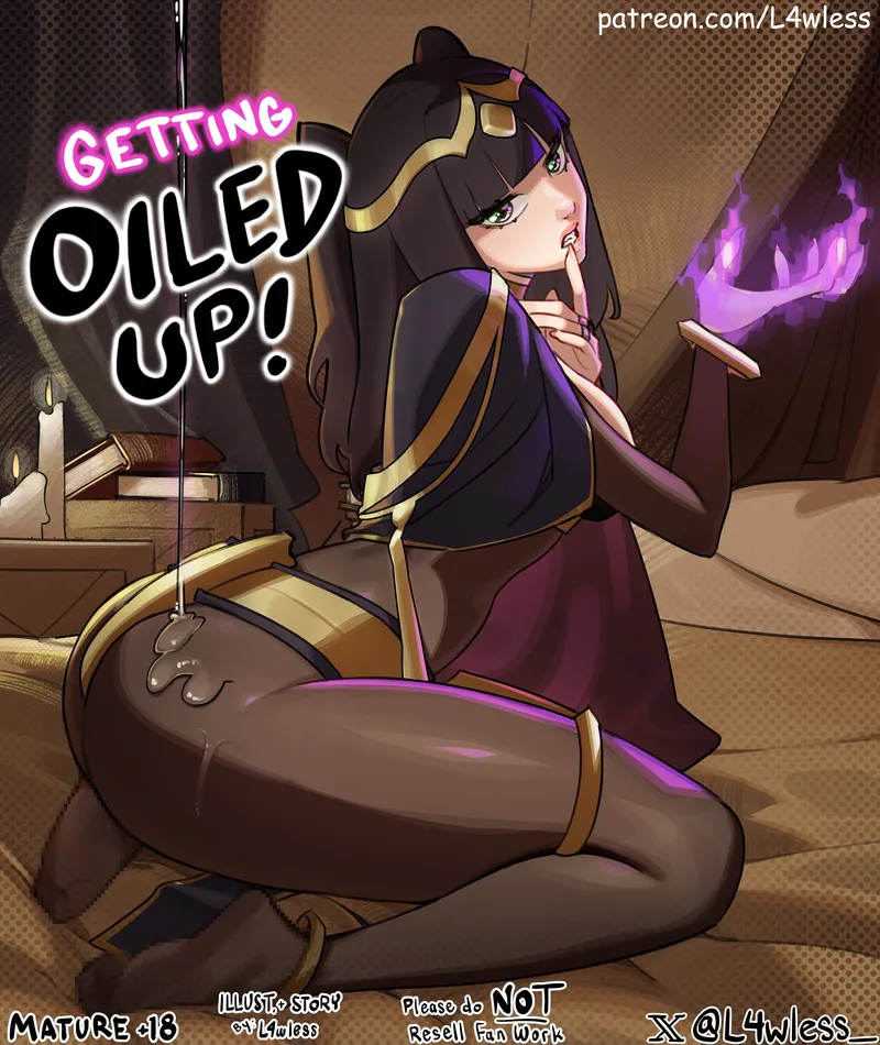 Getting Oiled Up! 1