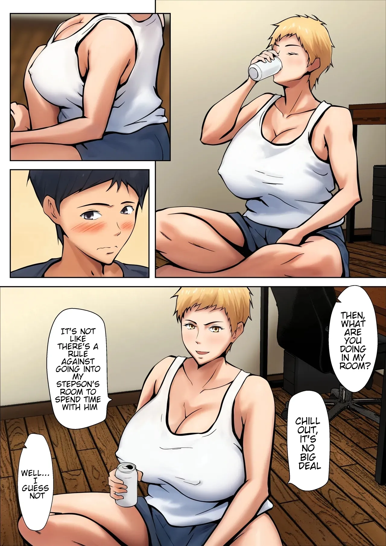 Giri no Oyako ga Doukyou Shitereba Kitto kou 4