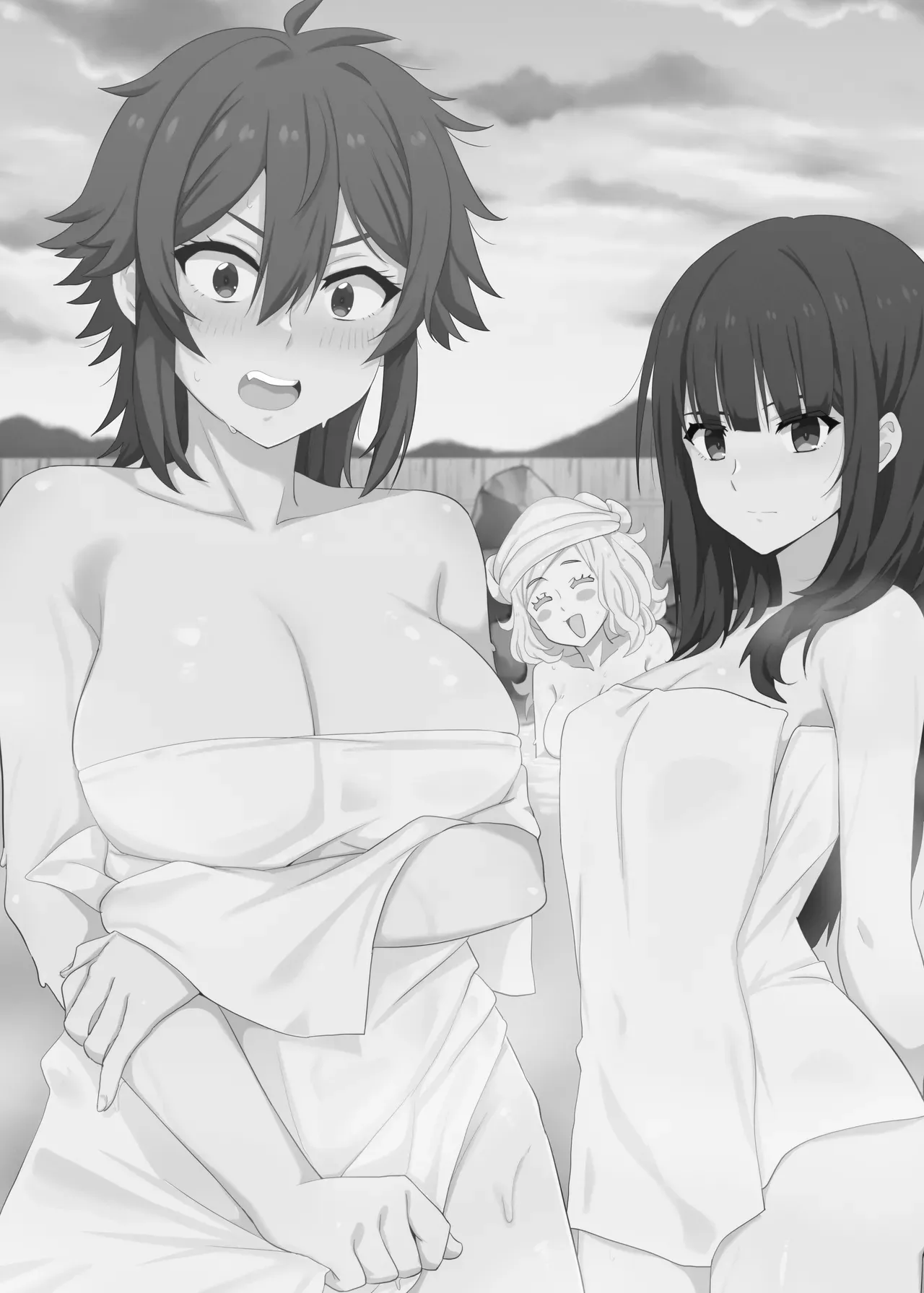 Going On A Hot Spring Trip with Tomo's Friends! 2