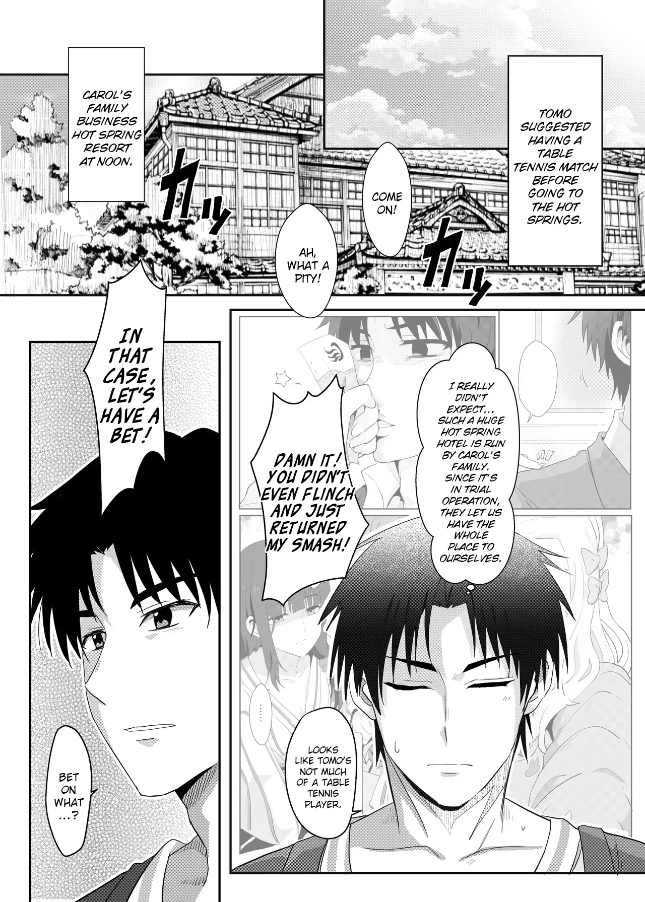 Going On A Hot Spring Trip with Tomo's Friends! 4