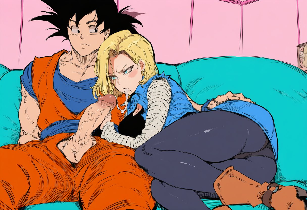 Goku visits Android 18 Oneshot - Page 4