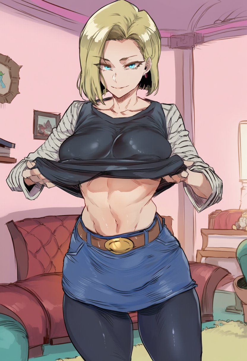 Goku visits Android 18 Oneshot - Page 6