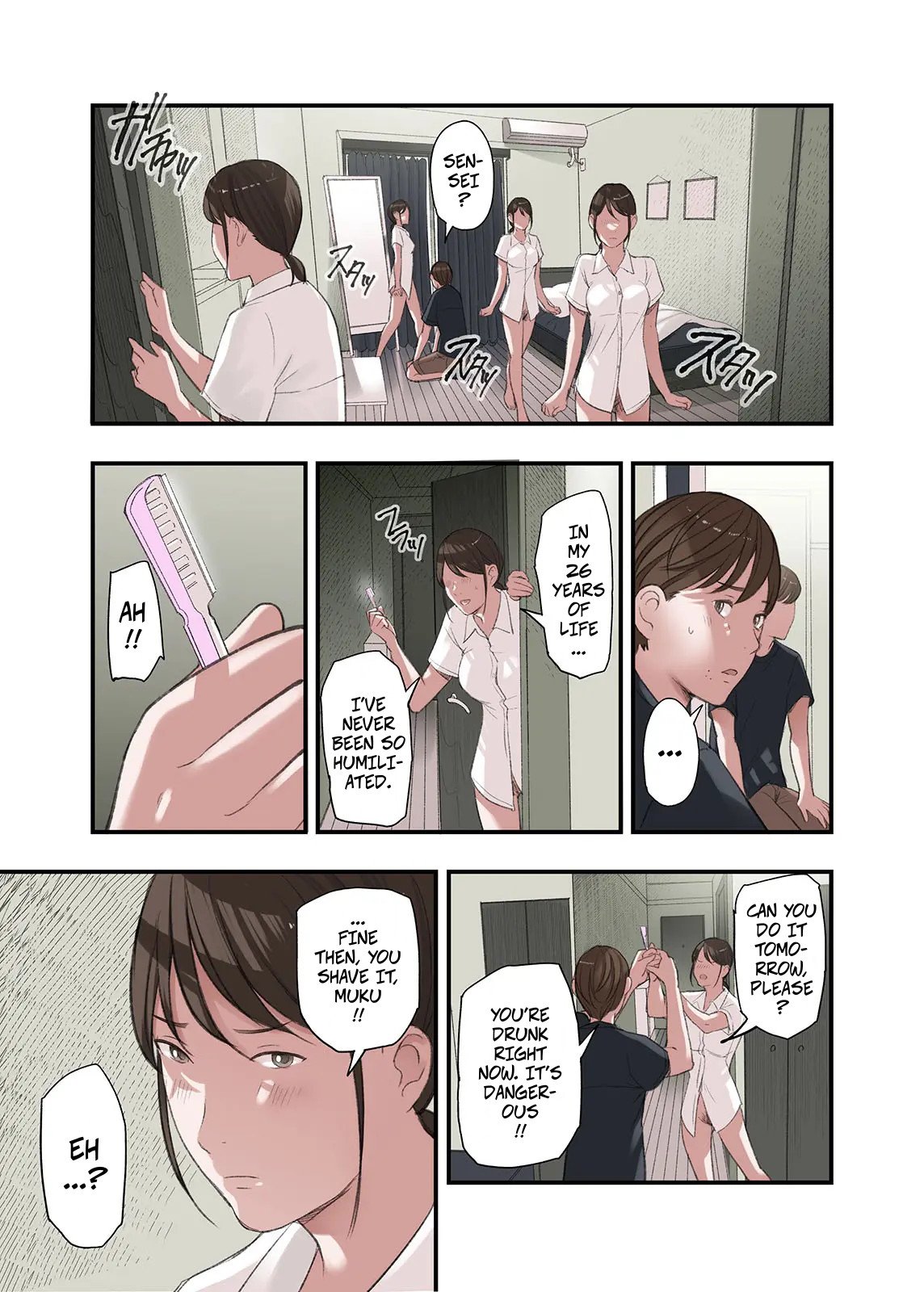 [Gomikasu Tarou (Namaribou Nayonayo)] Boku… Josei You Fuuzoku de Beit Shitemashite…. Bangaihen | I… Work Part-time At a Sex Establishment Catering To Women 5 13