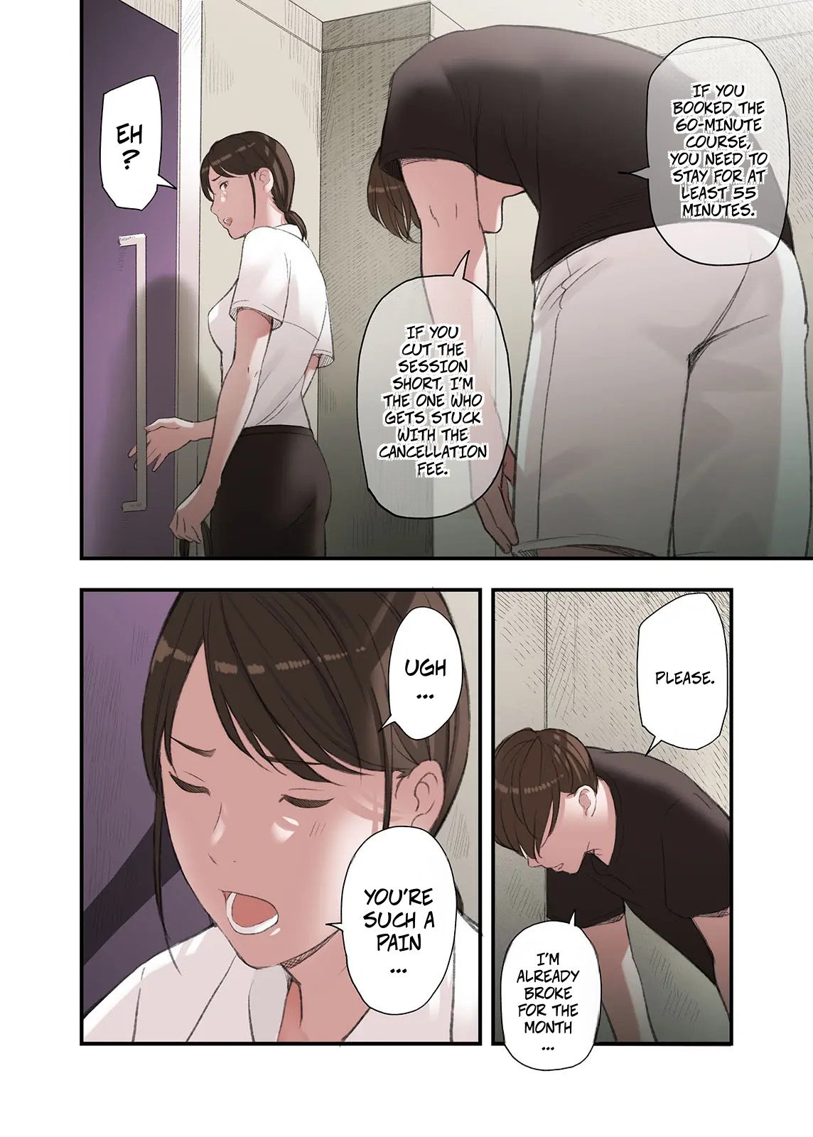 [Gomikasu Tarou (Namaribou Nayonayo)] Boku… Josei You Fuuzoku de Beit Shitemashite…. Ch. 3 | I… Work Part-time At a Sex Establishment Catering To Women 3 22