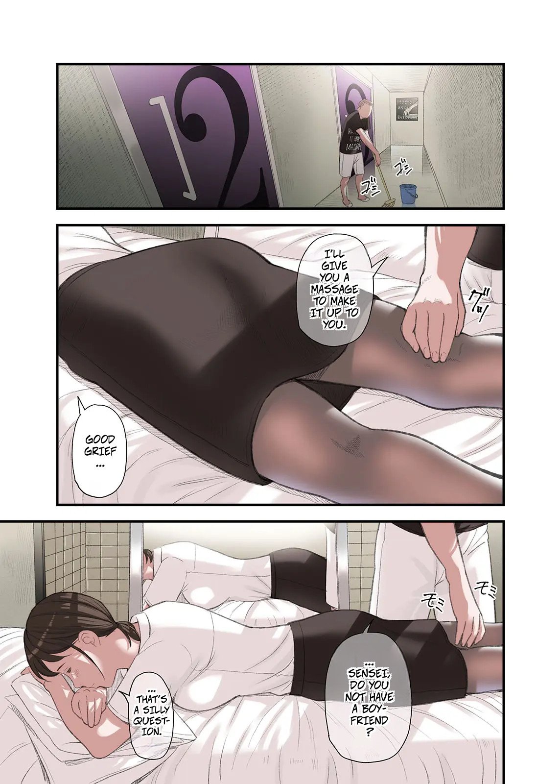 [Gomikasu Tarou (Namaribou Nayonayo)] Boku… Josei You Fuuzoku de Beit Shitemashite…. Ch. 3 | I… Work Part-time At a Sex Establishment Catering To Women 3 23