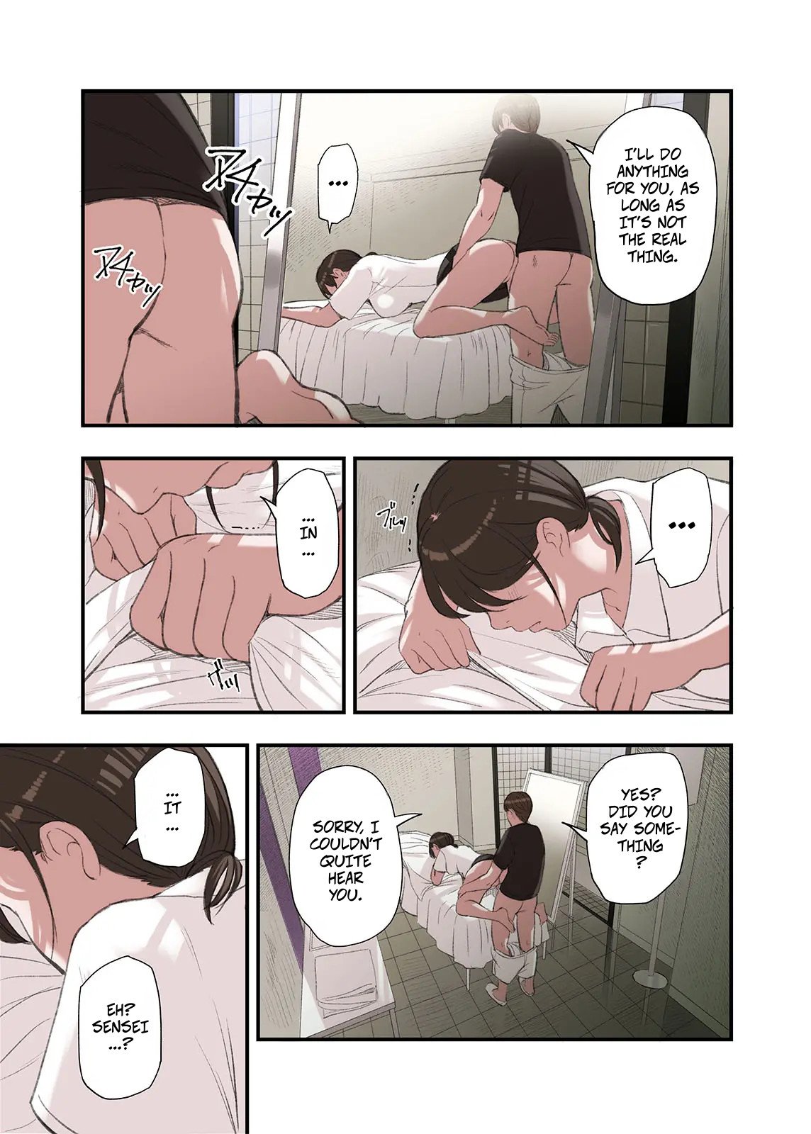 [Gomikasu Tarou (Namaribou Nayonayo)] Boku… Josei You Fuuzoku de Beit Shitemashite…. Ch. 3 | I… Work Part-time At a Sex Establishment Catering To Women 3 29