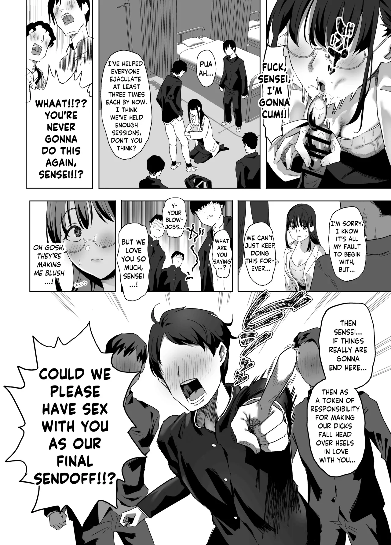 Gomu Fella Dake Nara Shite Kureru Hokenshitsu no Sensei 27