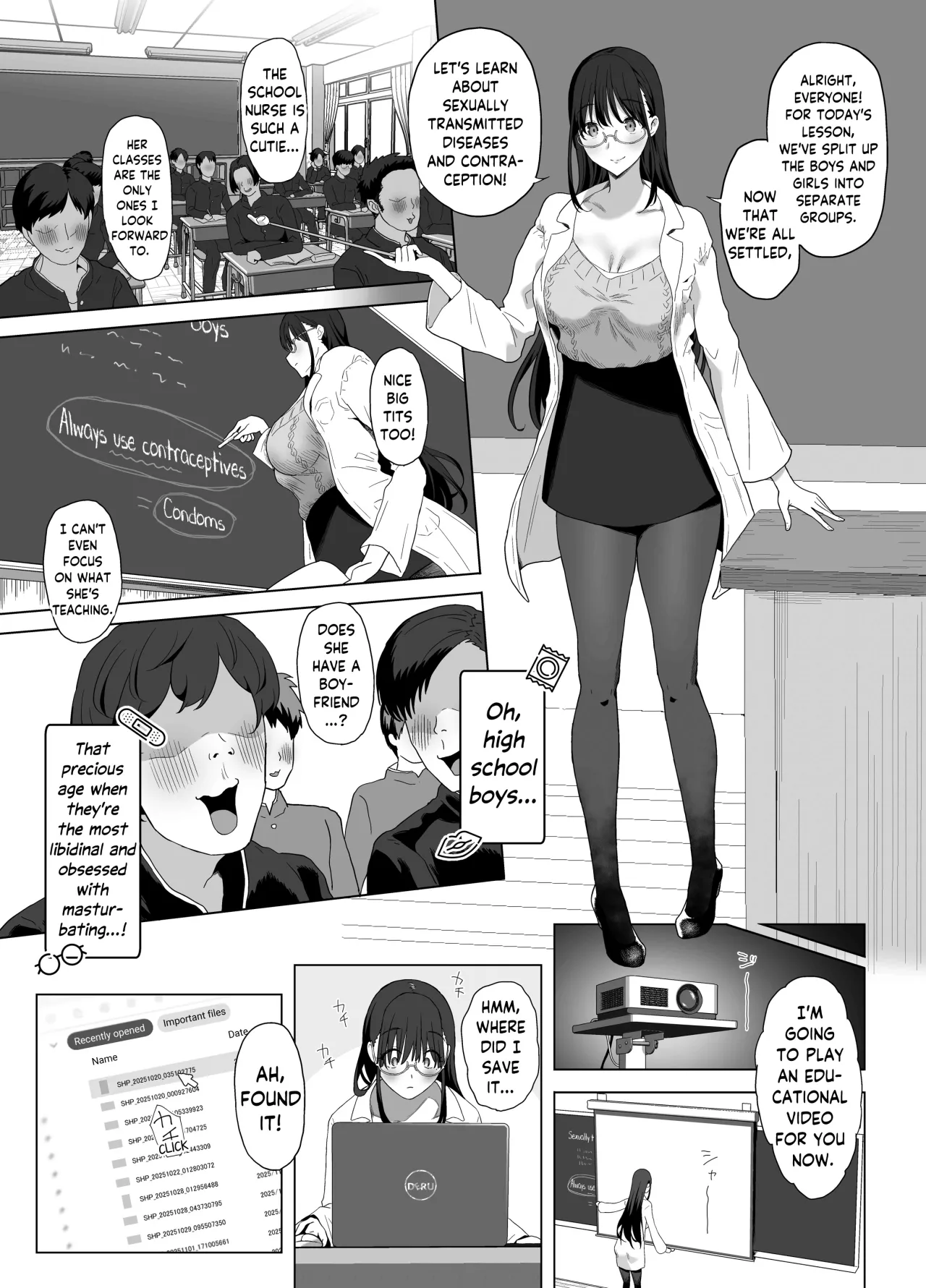 Gomu Fella Dake Nara Shite Kureru Hokenshitsu no Sensei 4