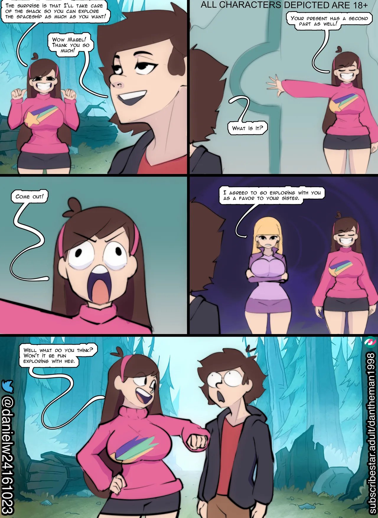 Gravity Falls: Dipper's Exxxploration 4