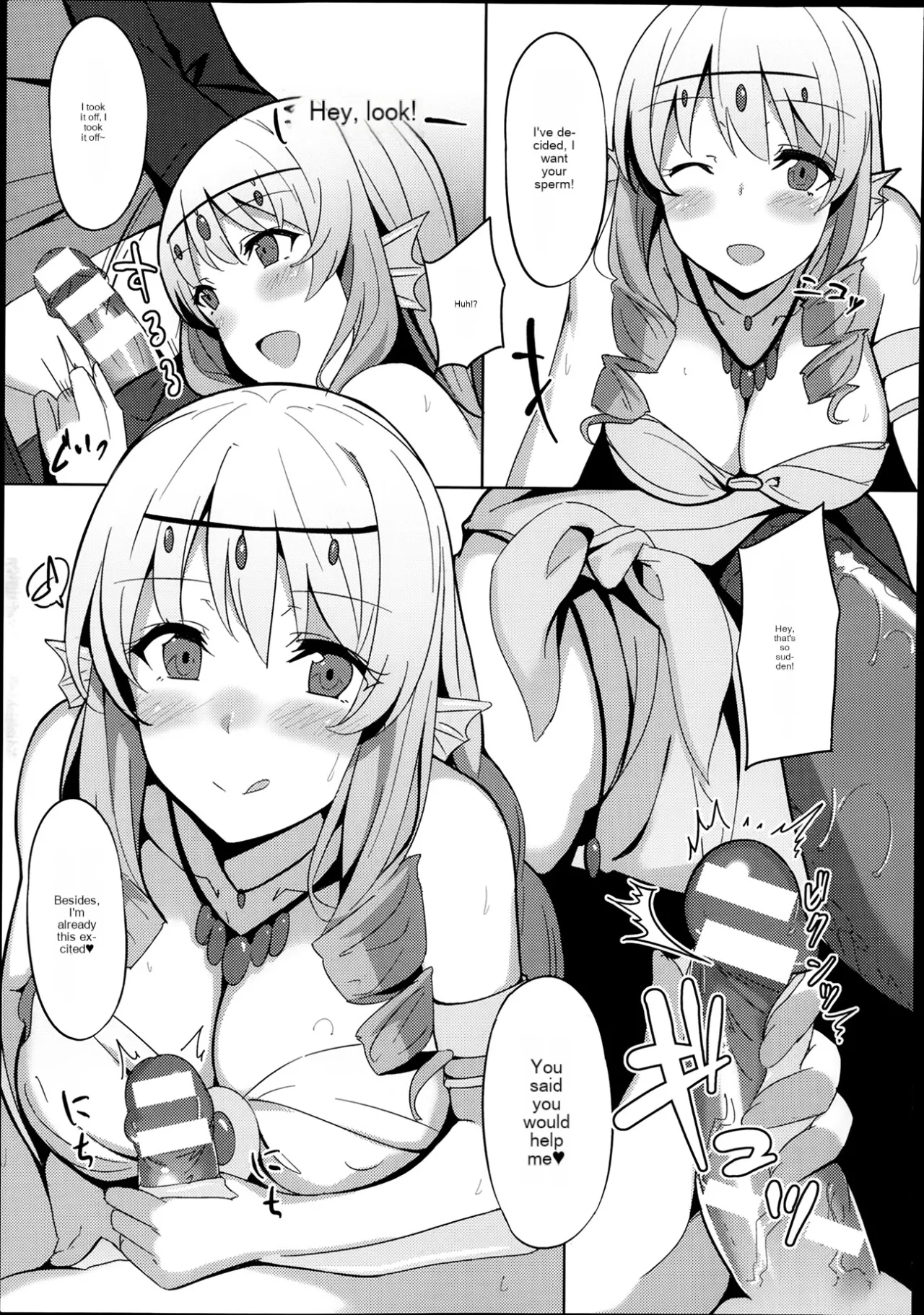 Greedy! Mermaid-san 3