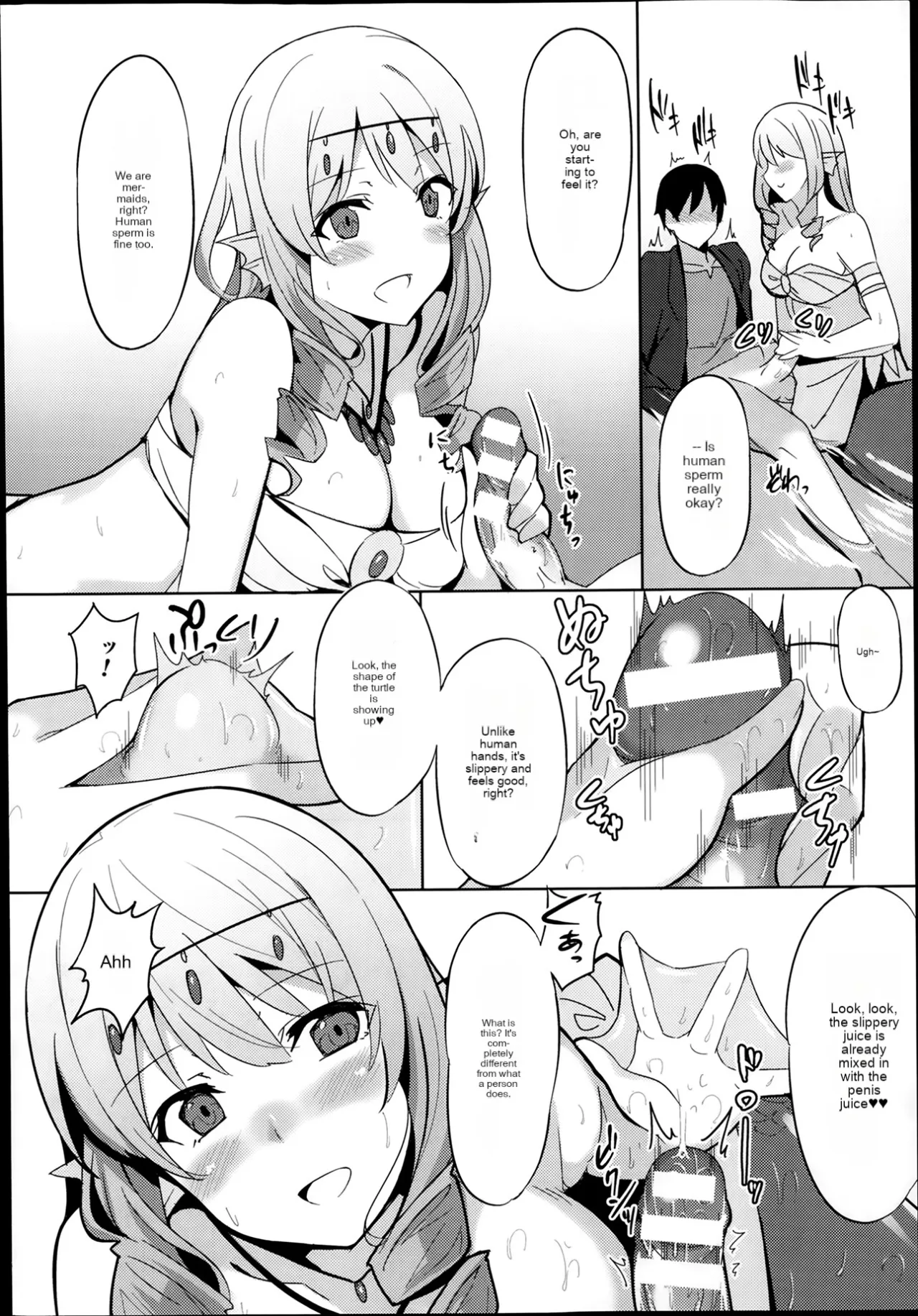 Greedy! Mermaid-san 4