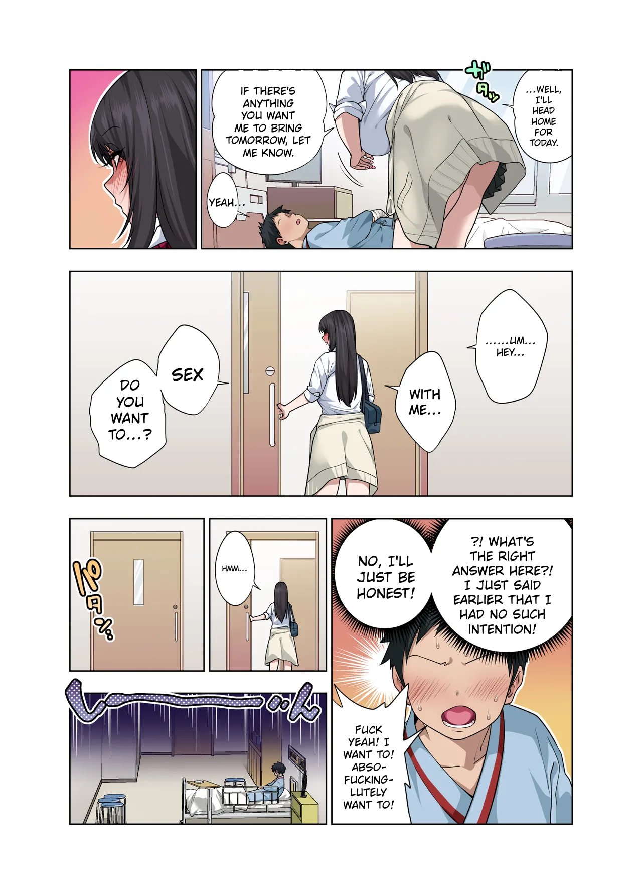 [Gujira 4 Gou (Gujira)] Nuite Moraimakuri Nyuuin Seikatsu ~Tasuketa Cool-Gyaru wa Jitsu wa Sukebe deshita~ 17