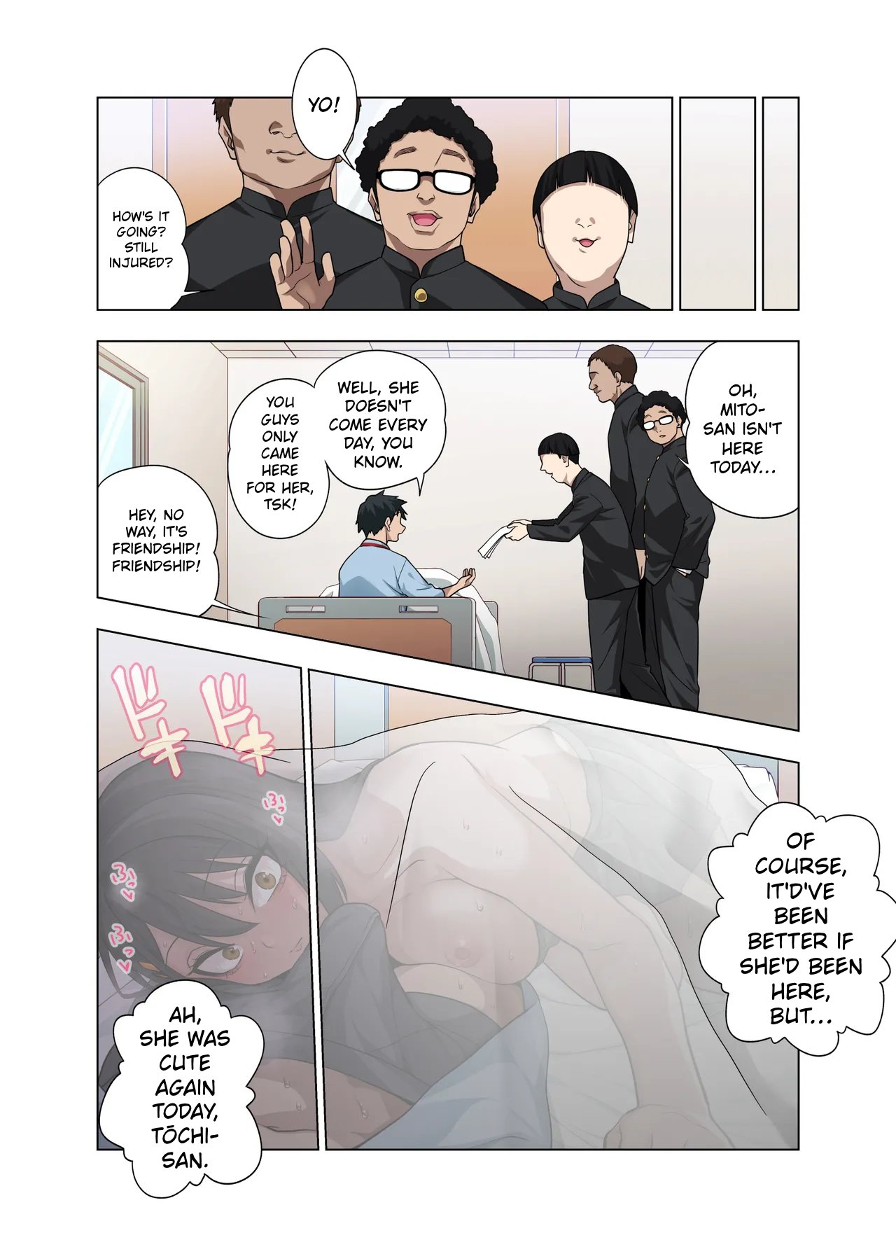 [Gujira 4 Gou (Gujira)] Nuite Moraimakuri Nyuuin Seikatsu ~Tasuketa Cool-Gyaru wa Jitsu wa Sukebe deshita~ 37