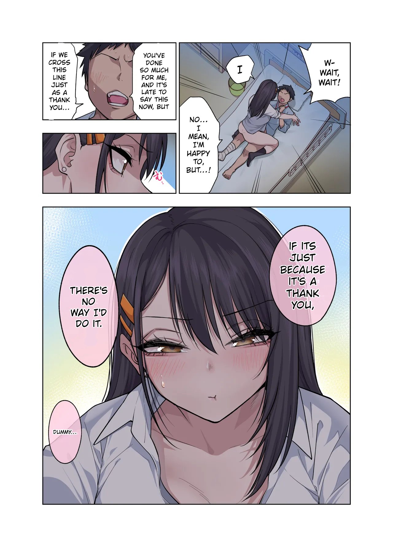 [Gujira 4 Gou (Gujira)] Nuite Moraimakuri Nyuuin Seikatsu ~Tasuketa Cool-Gyaru wa Jitsu wa Sukebe deshita~ 42