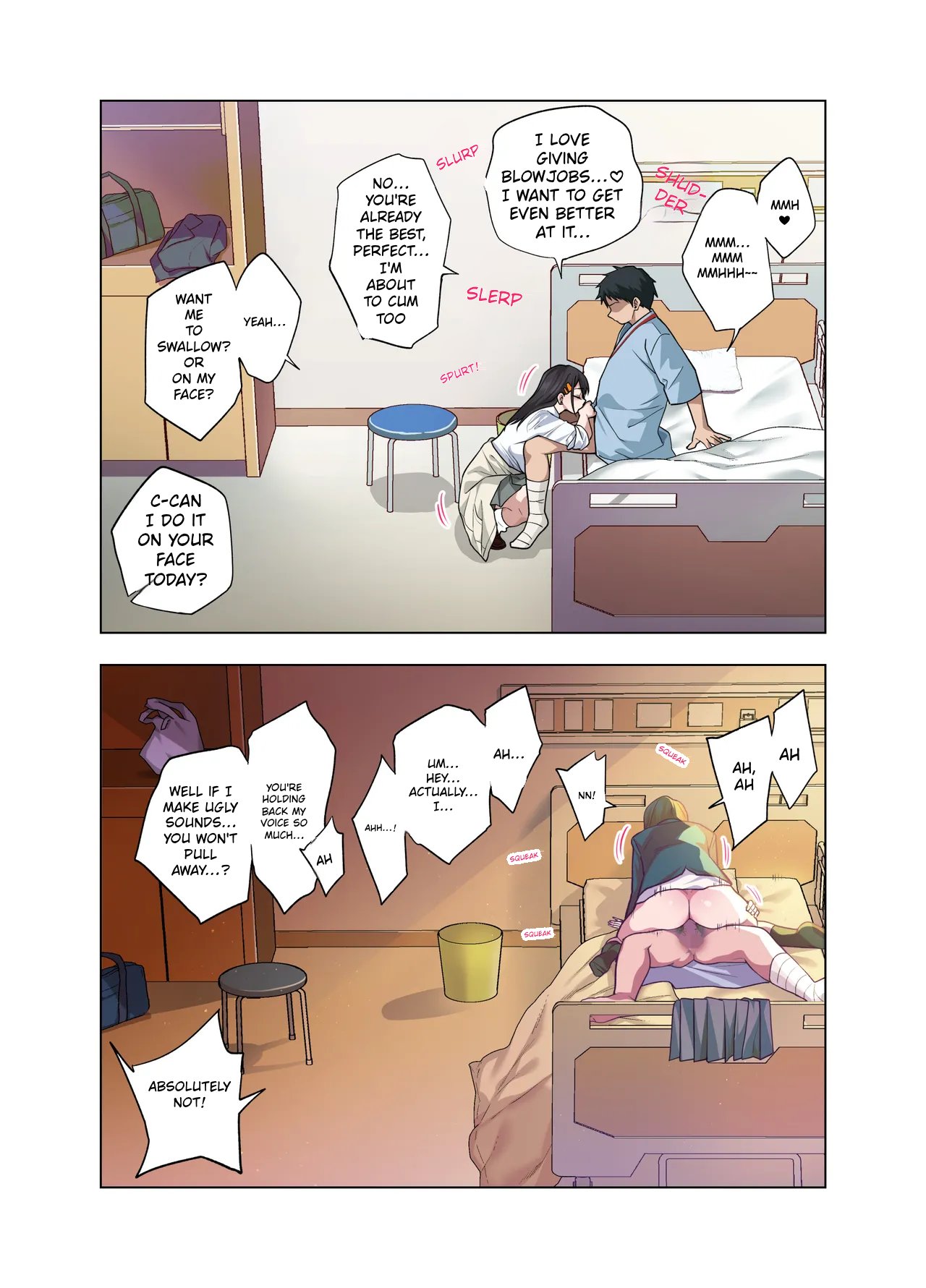 [Gujira 4 Gou (Gujira)] Nuite Moraimakuri Nyuuin Seikatsu ~Tasuketa Cool-Gyaru wa Jitsu wa Sukebe deshita~ 50