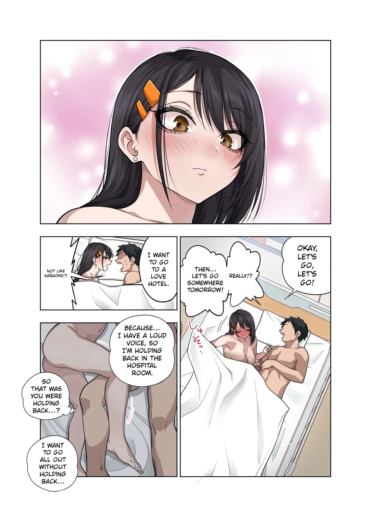 [Gujira 4 Gou (Gujira)] Nuite Moraimakuri Nyuuin Seikatsu ~Tasuketa Cool-Gyaru wa Jitsu wa Sukebe deshita~ 55