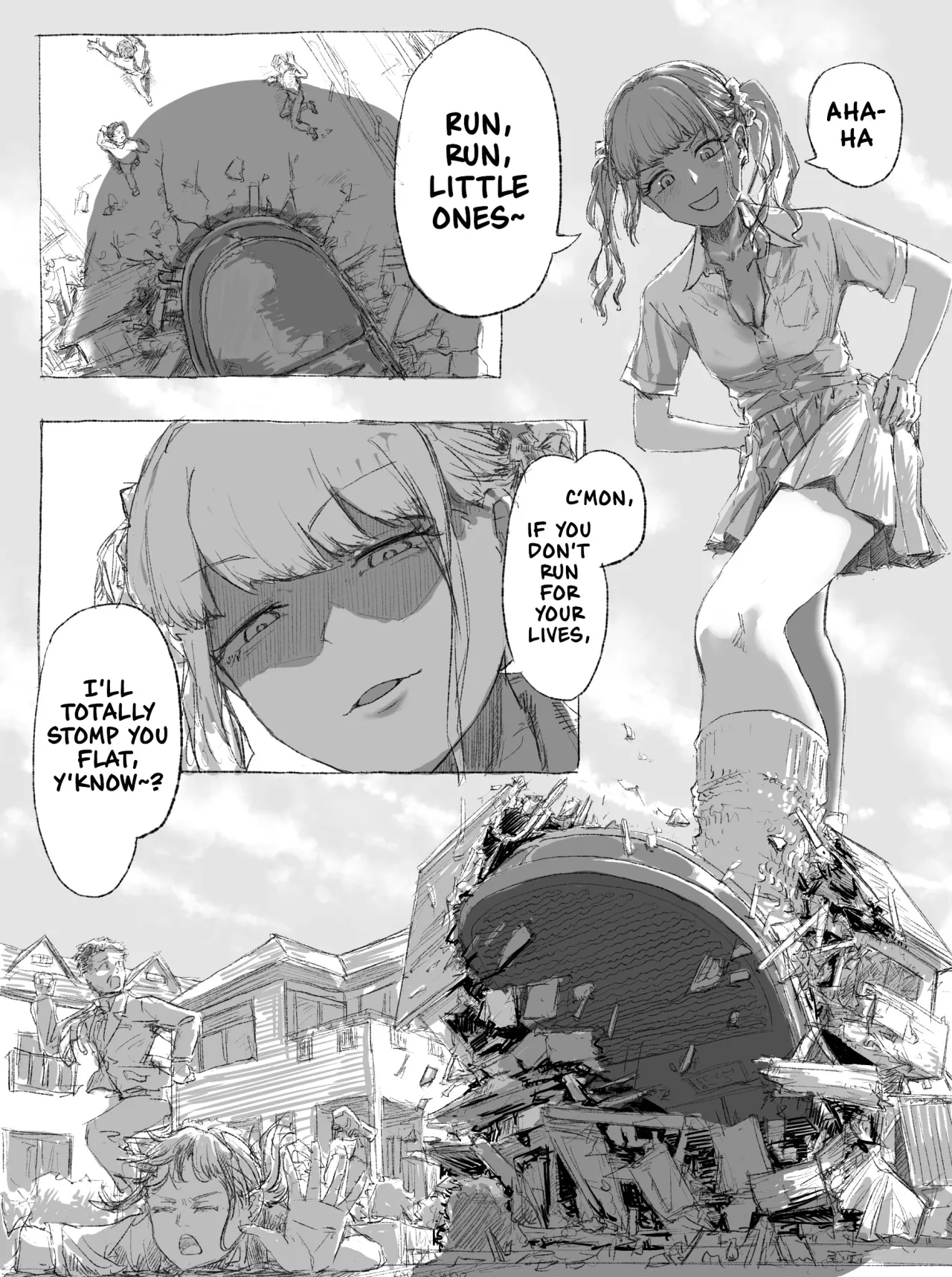 Gyaru JK ga Kobito o Miorosu 1