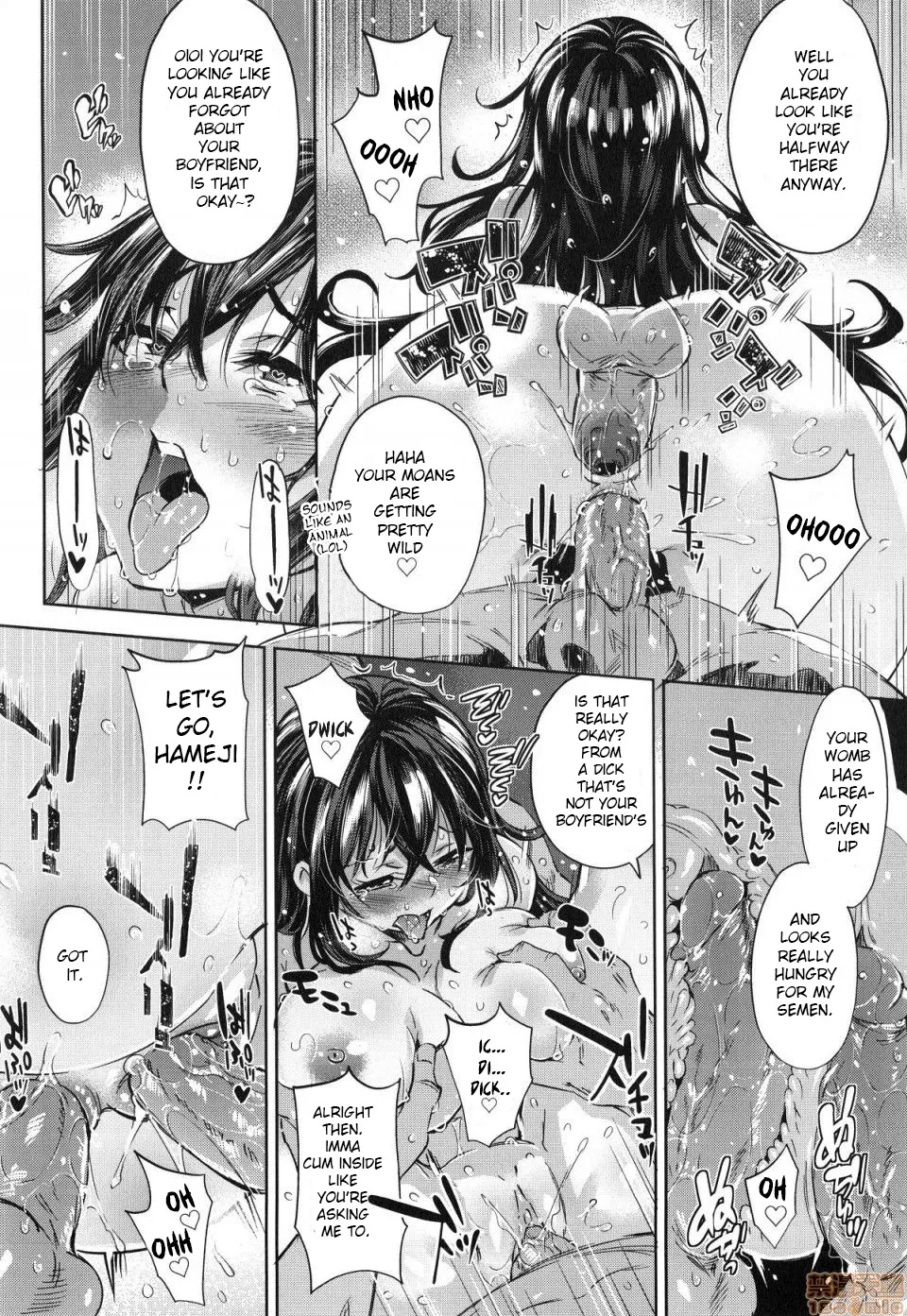 Gyaru-oh Chinchin ni Katenakatta Kanojo - Decensored 22