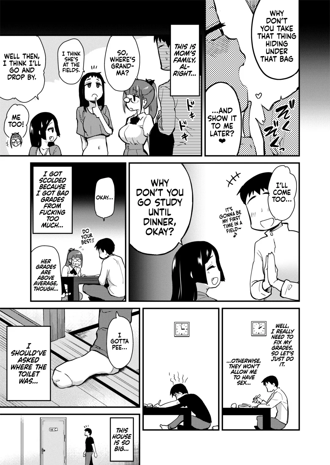 H na Fuushuu ga Aru Gibo no Inaka de, Shotaimen no Juumai to H Suru Hanashi. - Decensored 9