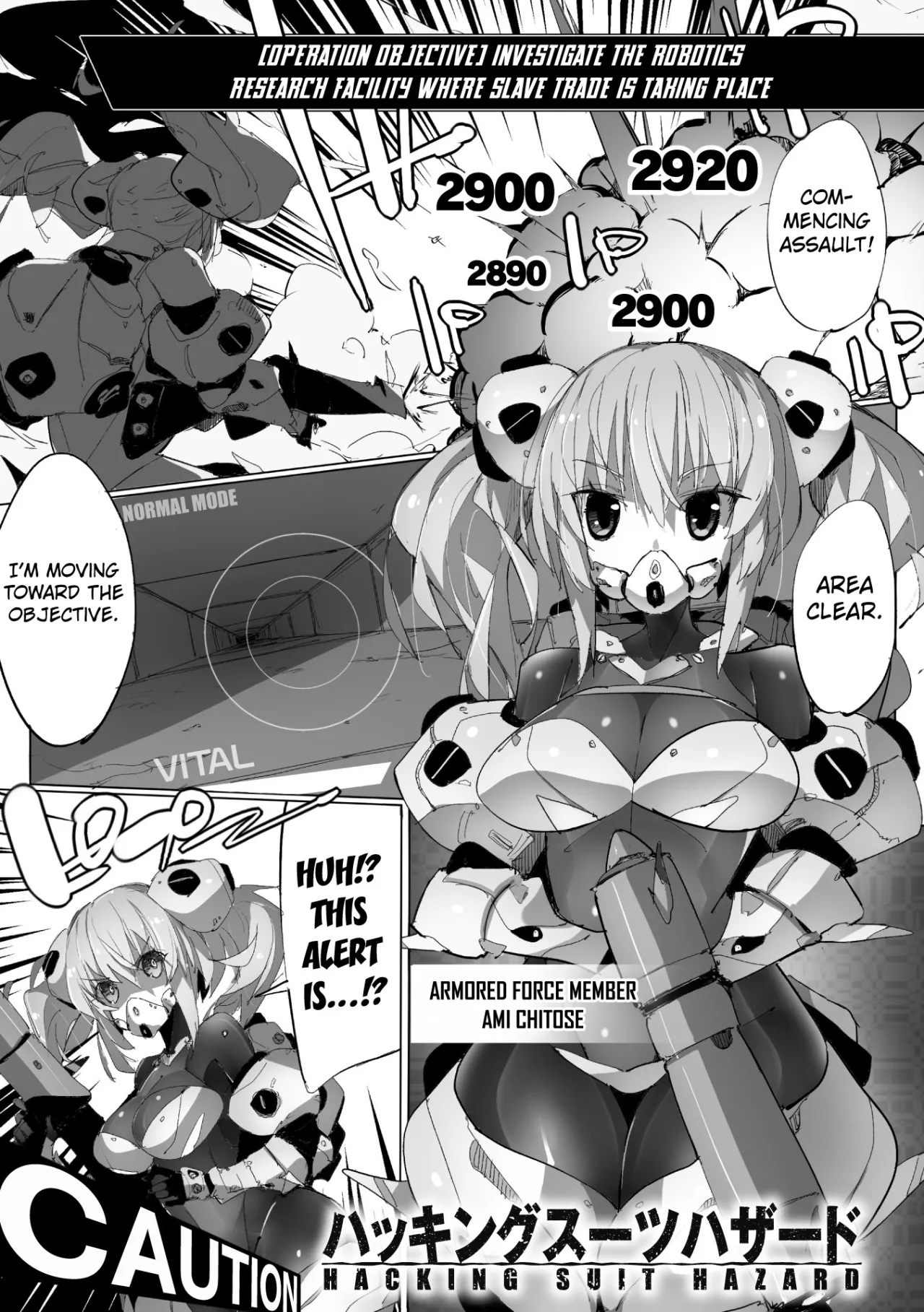 Hacking Suit Hazard 1