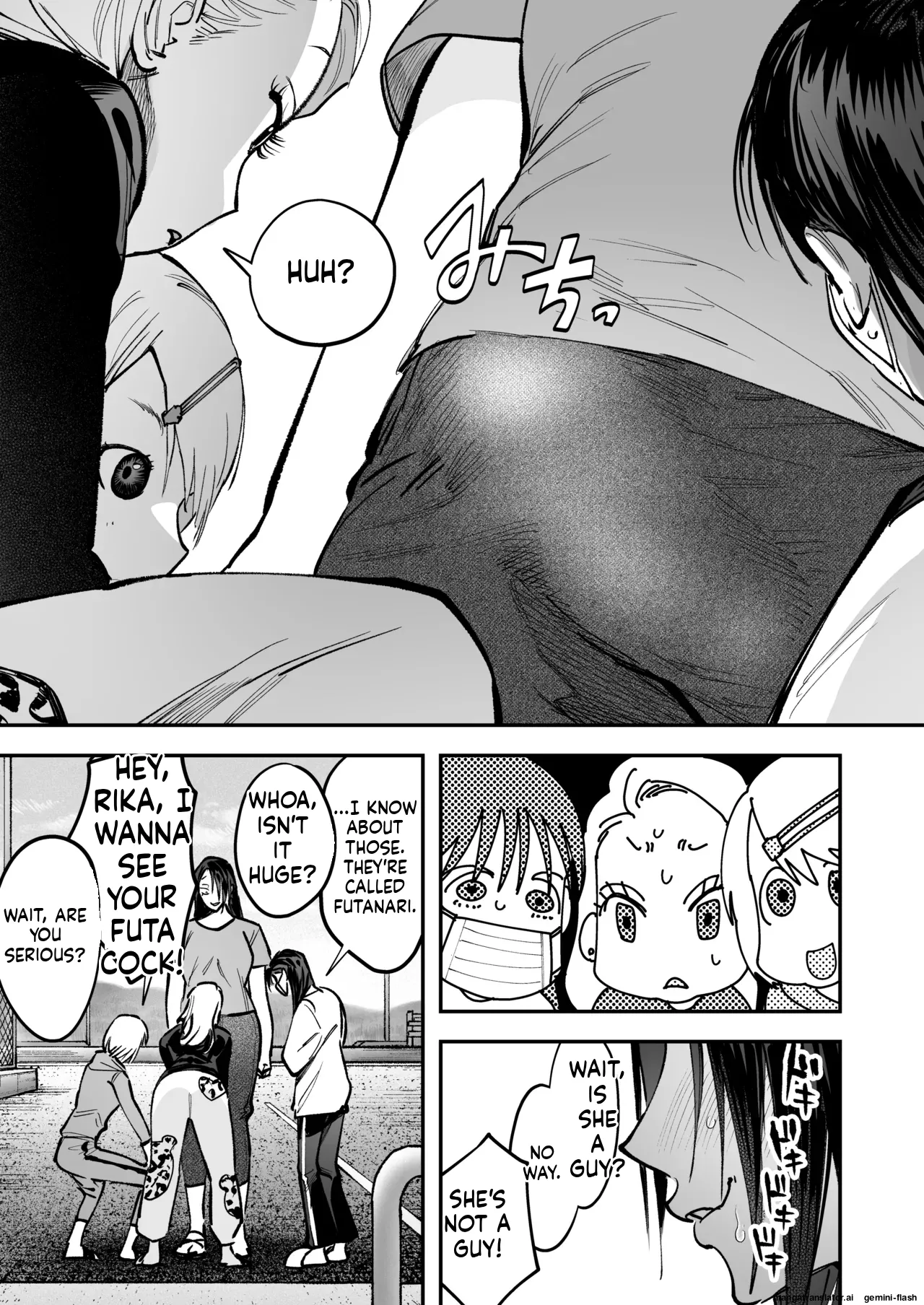 Haetate Futanari Haru, Kaitsuu-chuu 11