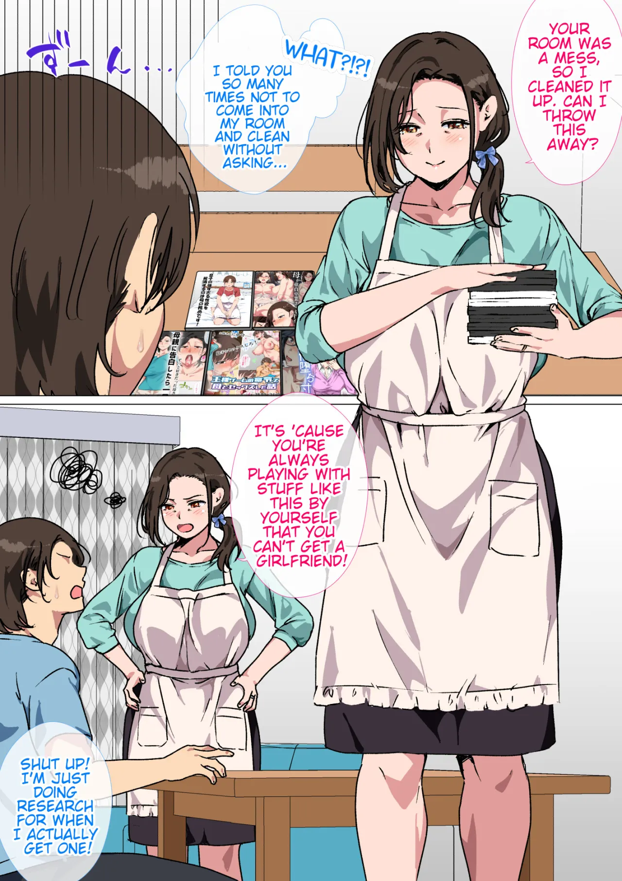 Haha ga Ecchi na Chouhatsu Shite Kita node Gaman Dekizu ni Hangeki Shimashita. 2